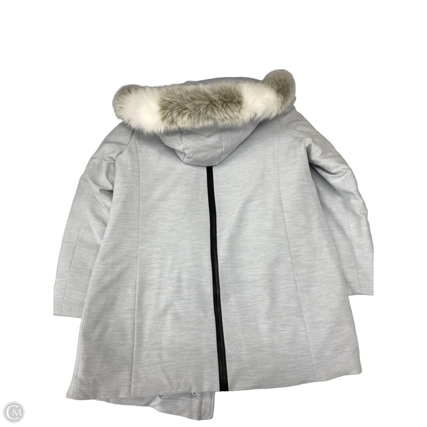Coat Designer By Derek Lam In Grey, Size: L