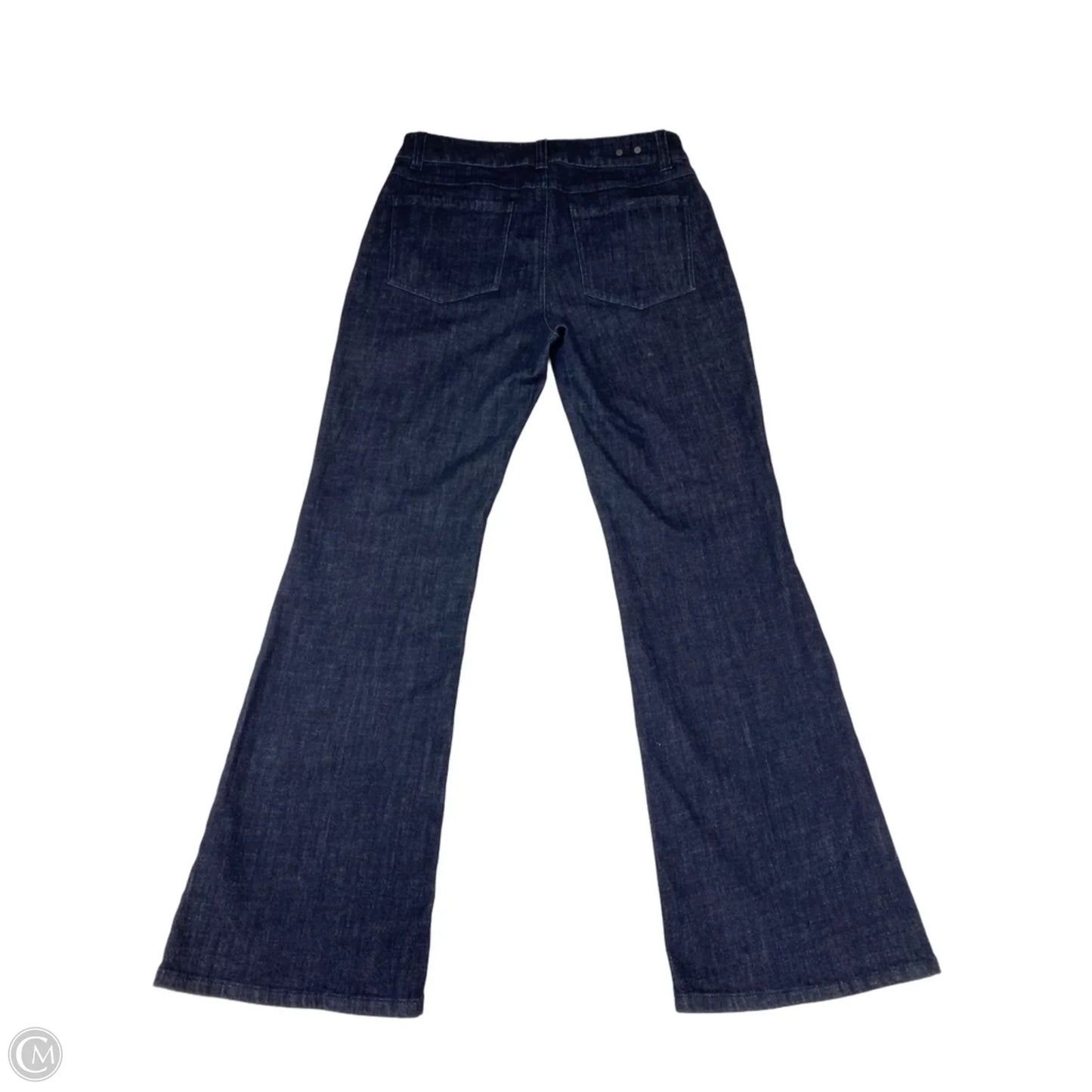 Jeans Wide Leg By Cabi In Blue Denim, Size: 6