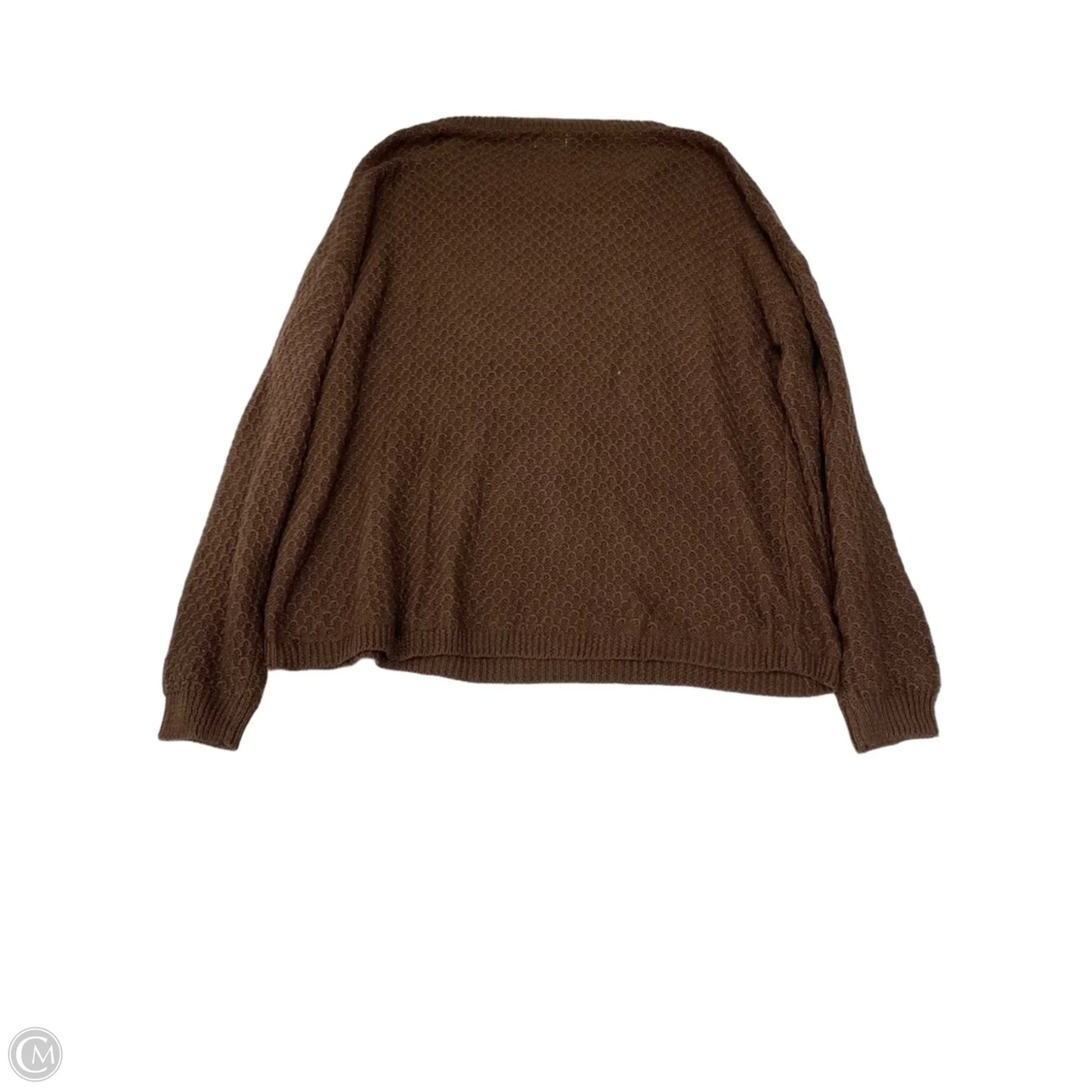 Sweater By Pulse In Brown, Size: M