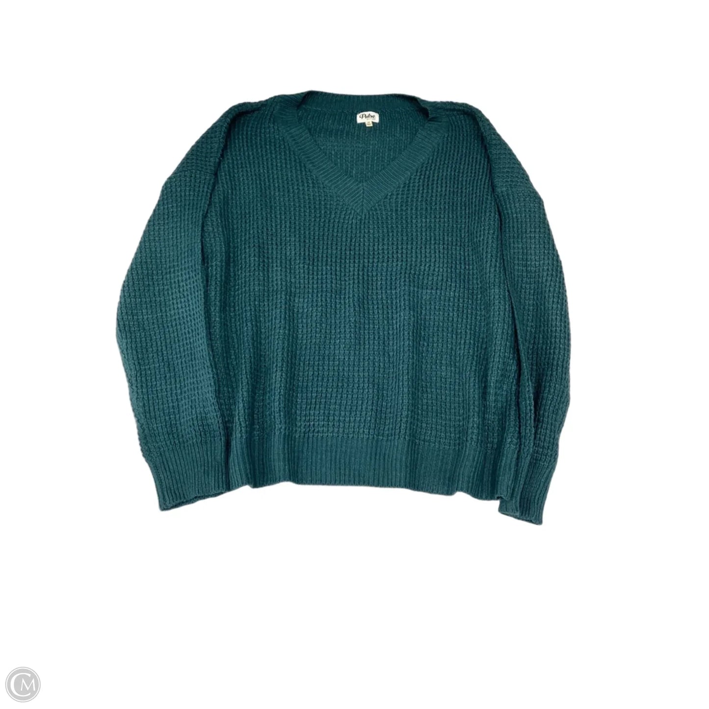 Sweater By Pulse In Teal, Size: M