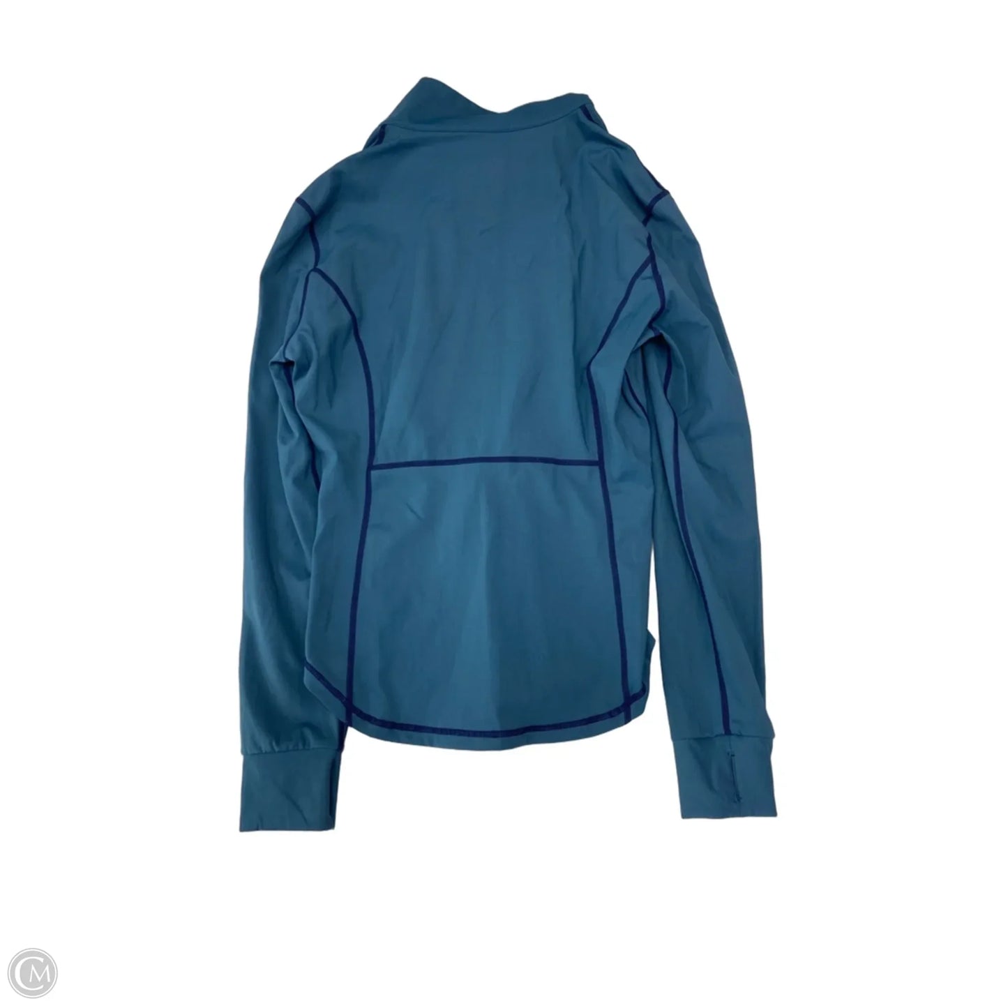 Athletic Jacket By Cmc In Teal, Size: S