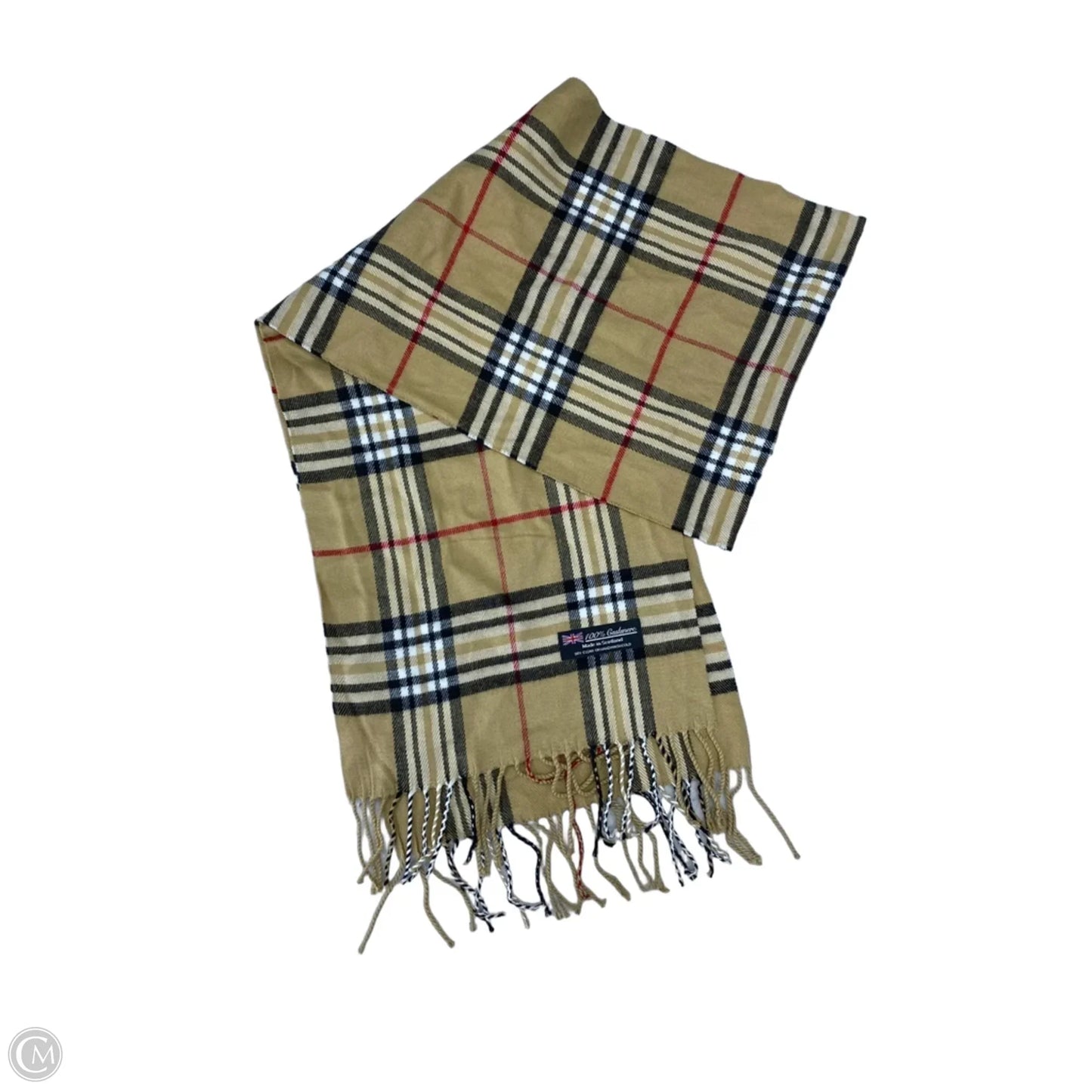 Scarf Winter By Cmc In Plaid Pattern