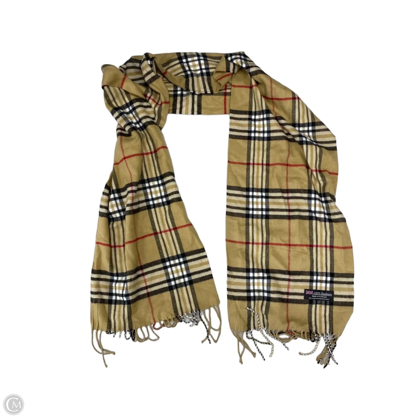 Scarf Winter By Cmc In Plaid Pattern