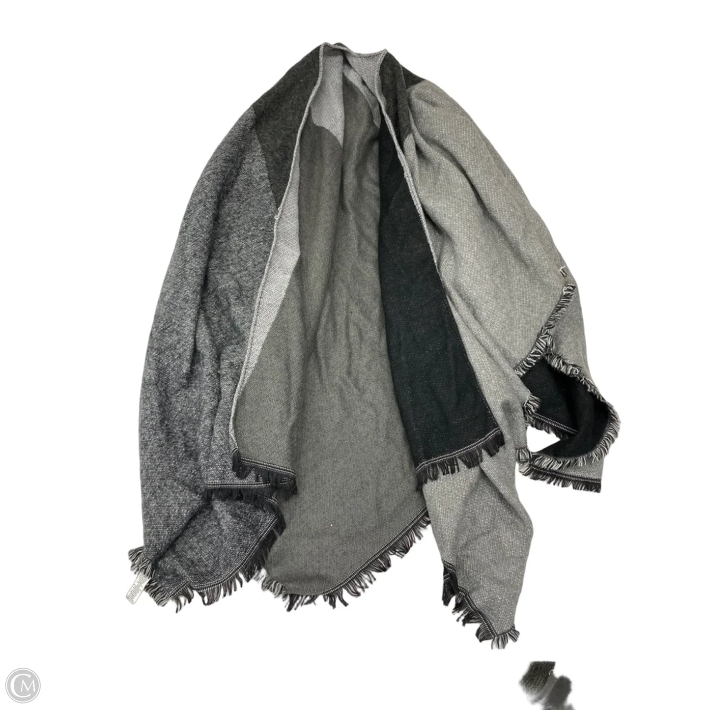 Shawl By Bp In Black & Grey, Size: Osfm