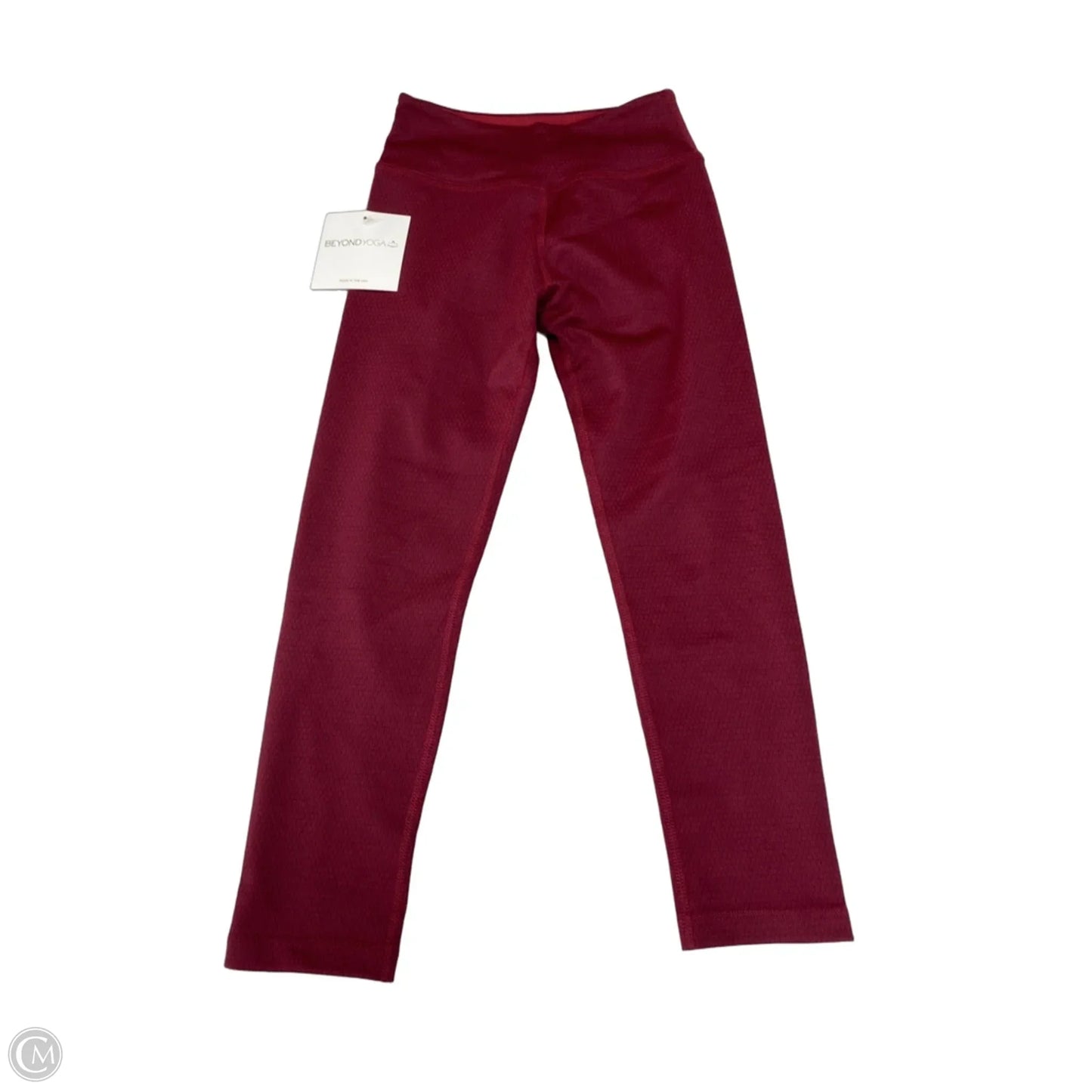 Athletic Leggings By Beyond Yoga In Red, Size: Xs