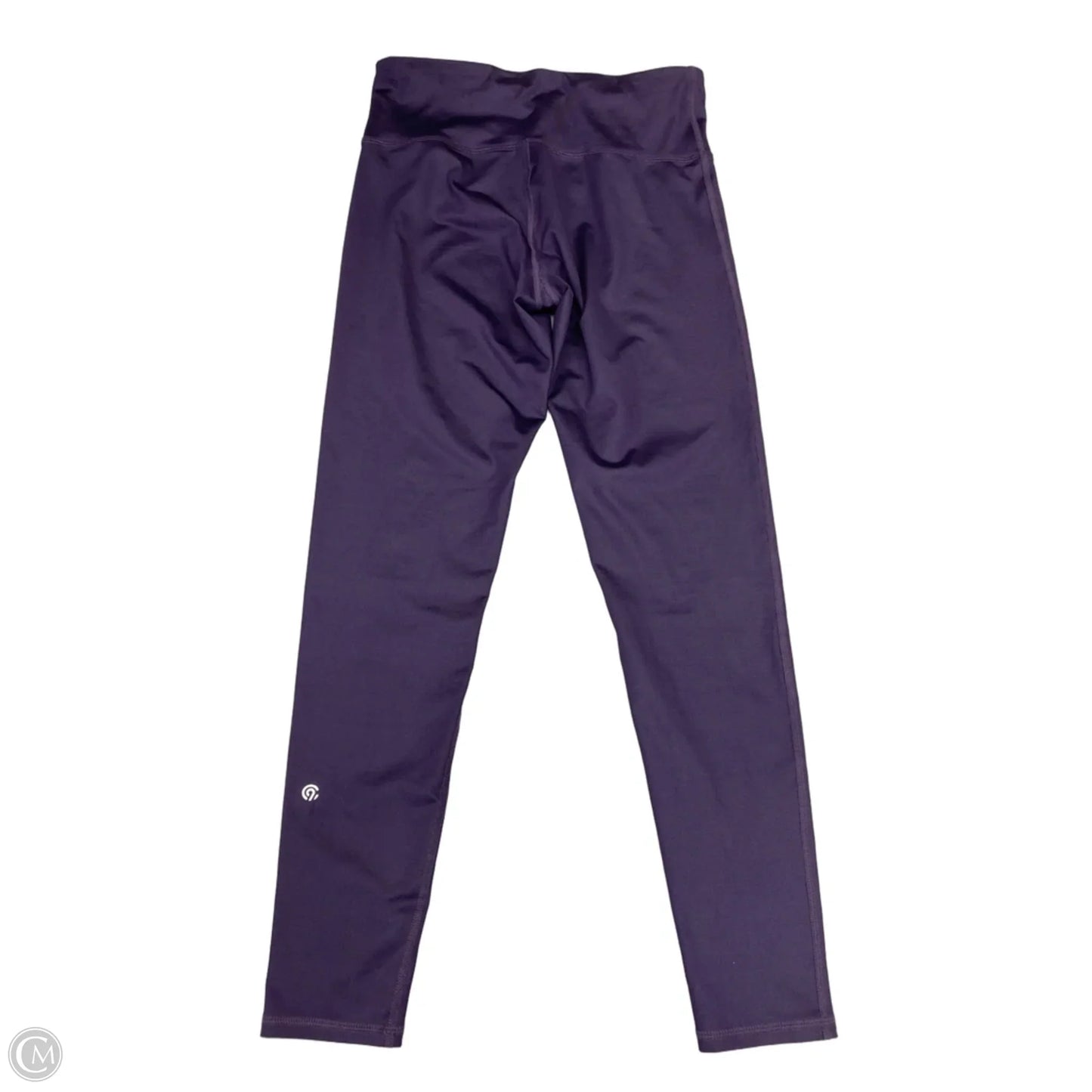 Athletic Leggings By Champion In Purple, Size: M
