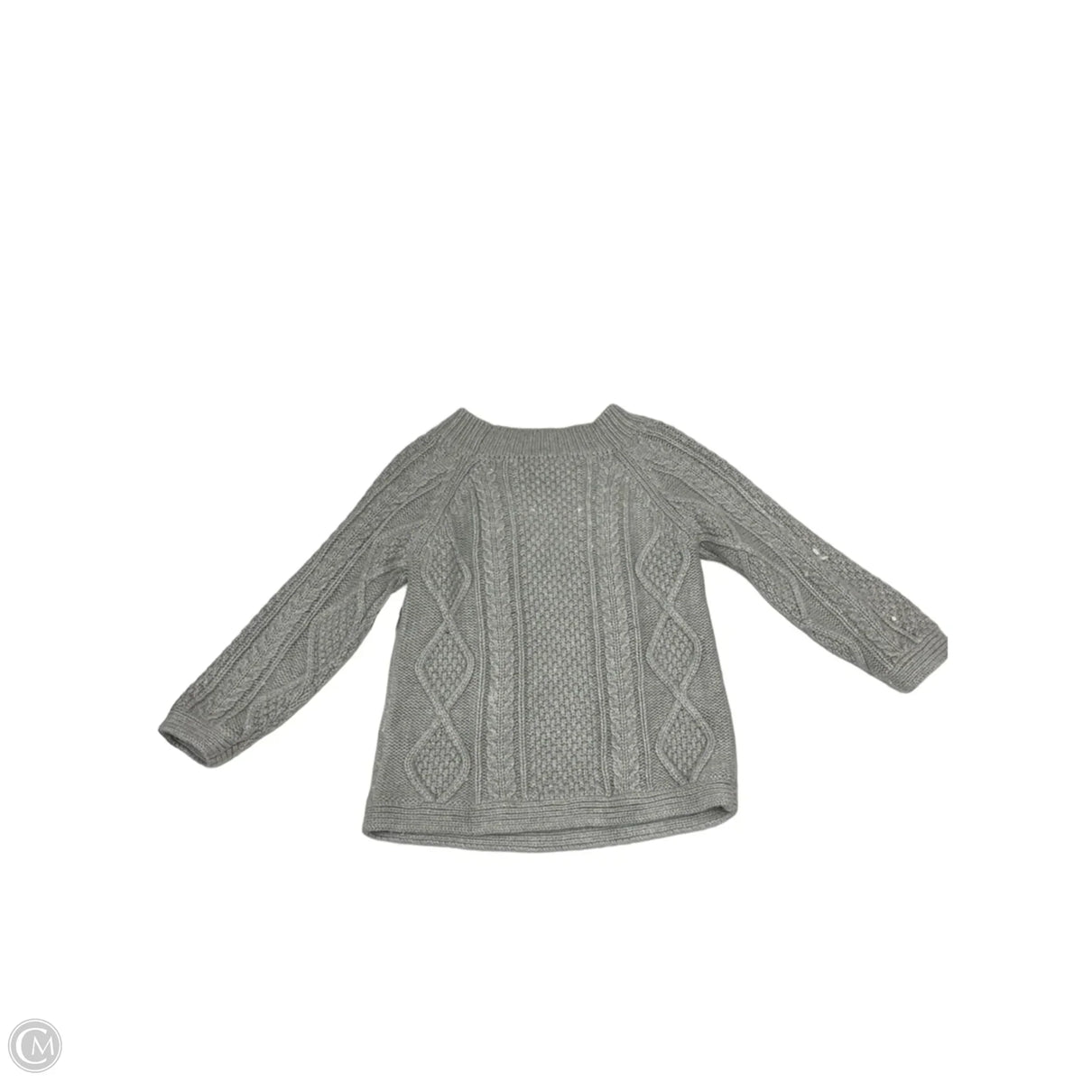 Sweater By Talbots In Grey, Size: M