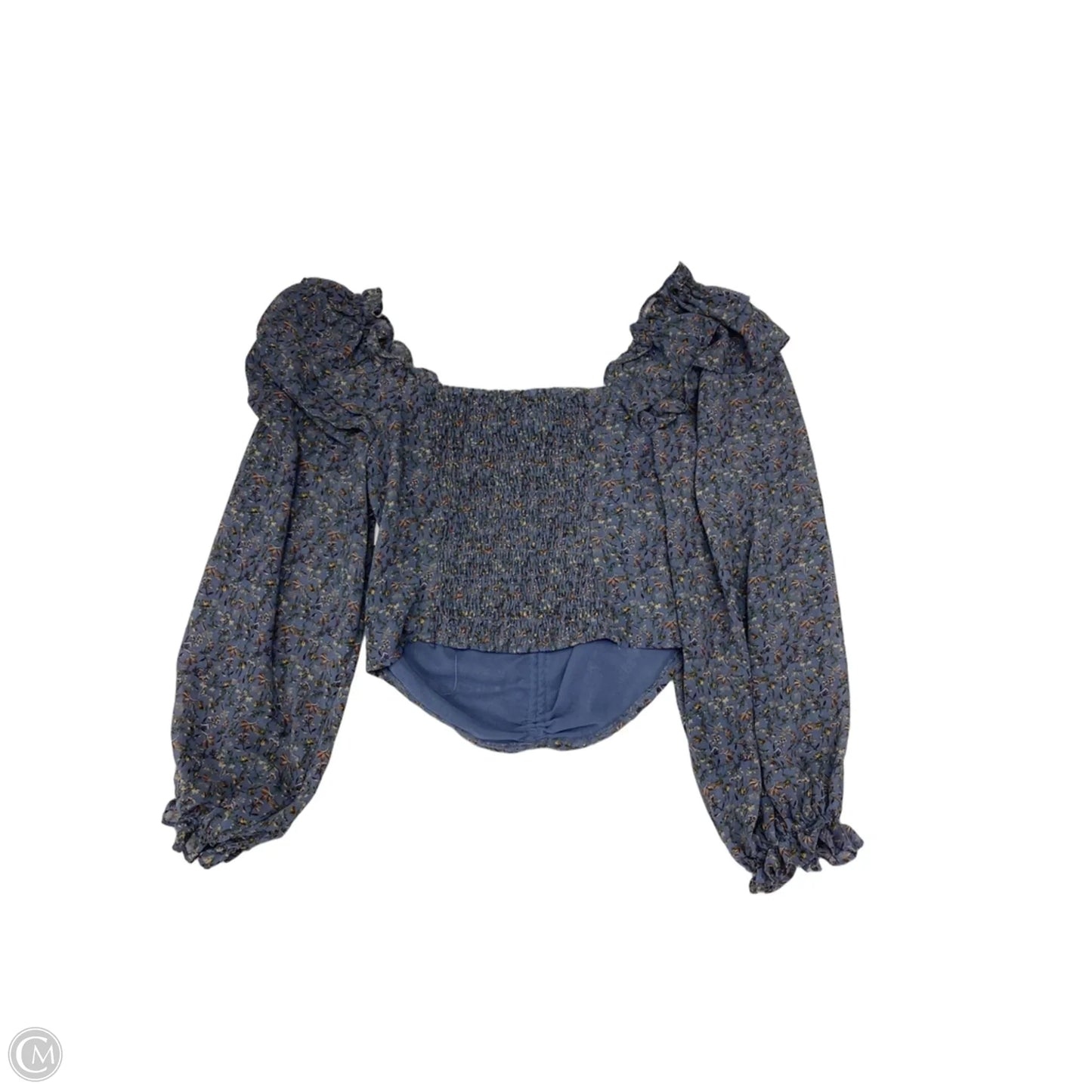 Blouse Long Sleeve By Astr The Label In Floral Print, Size: S