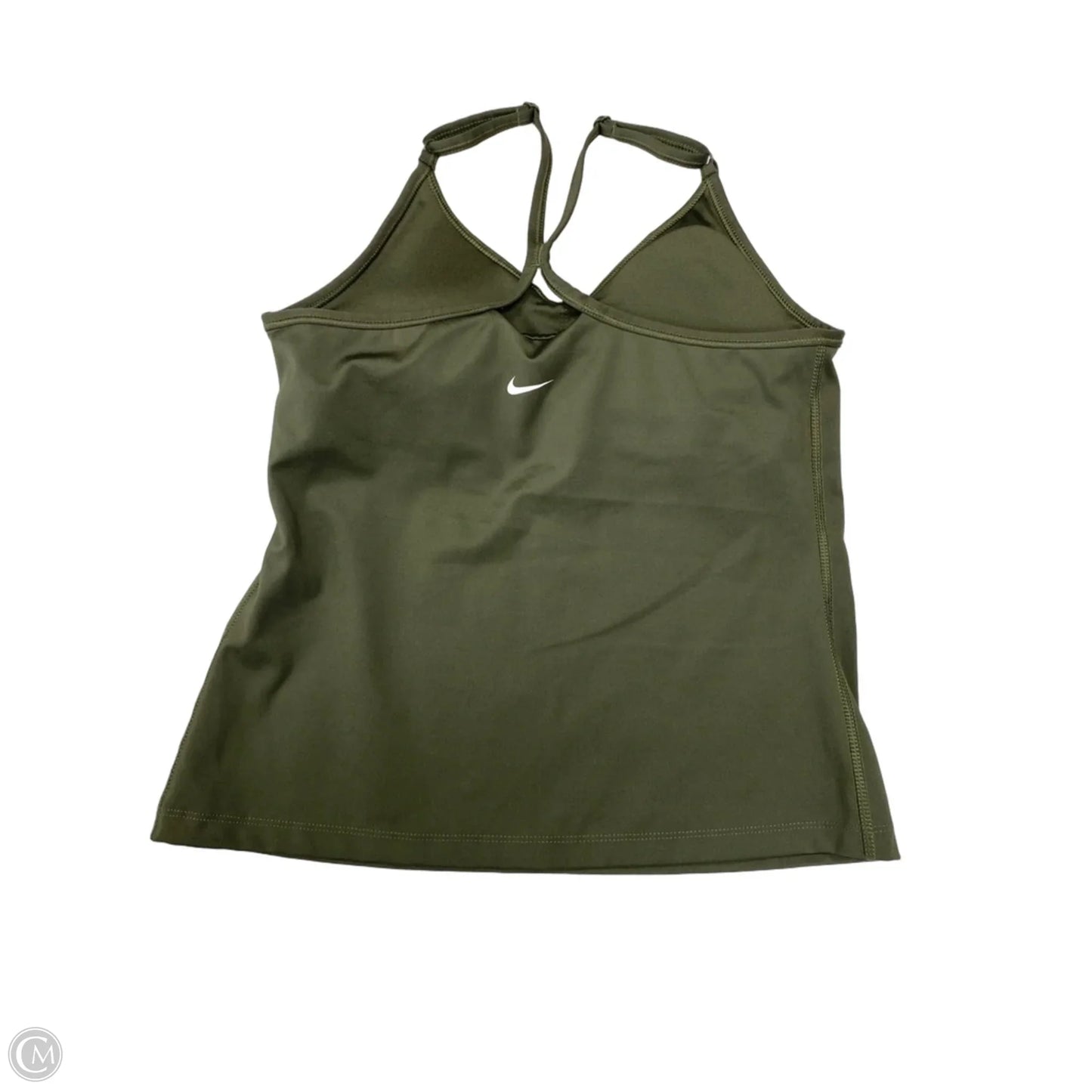 Athletic Tank Top By Nike Apparel In Green, Size: S