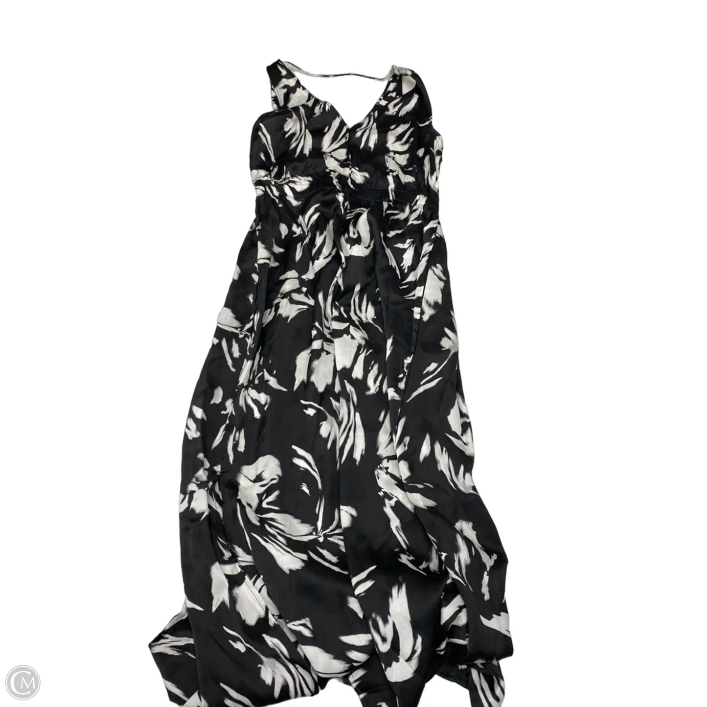 Dress Casual Maxi By Nordstrom In Black & White, Size: S