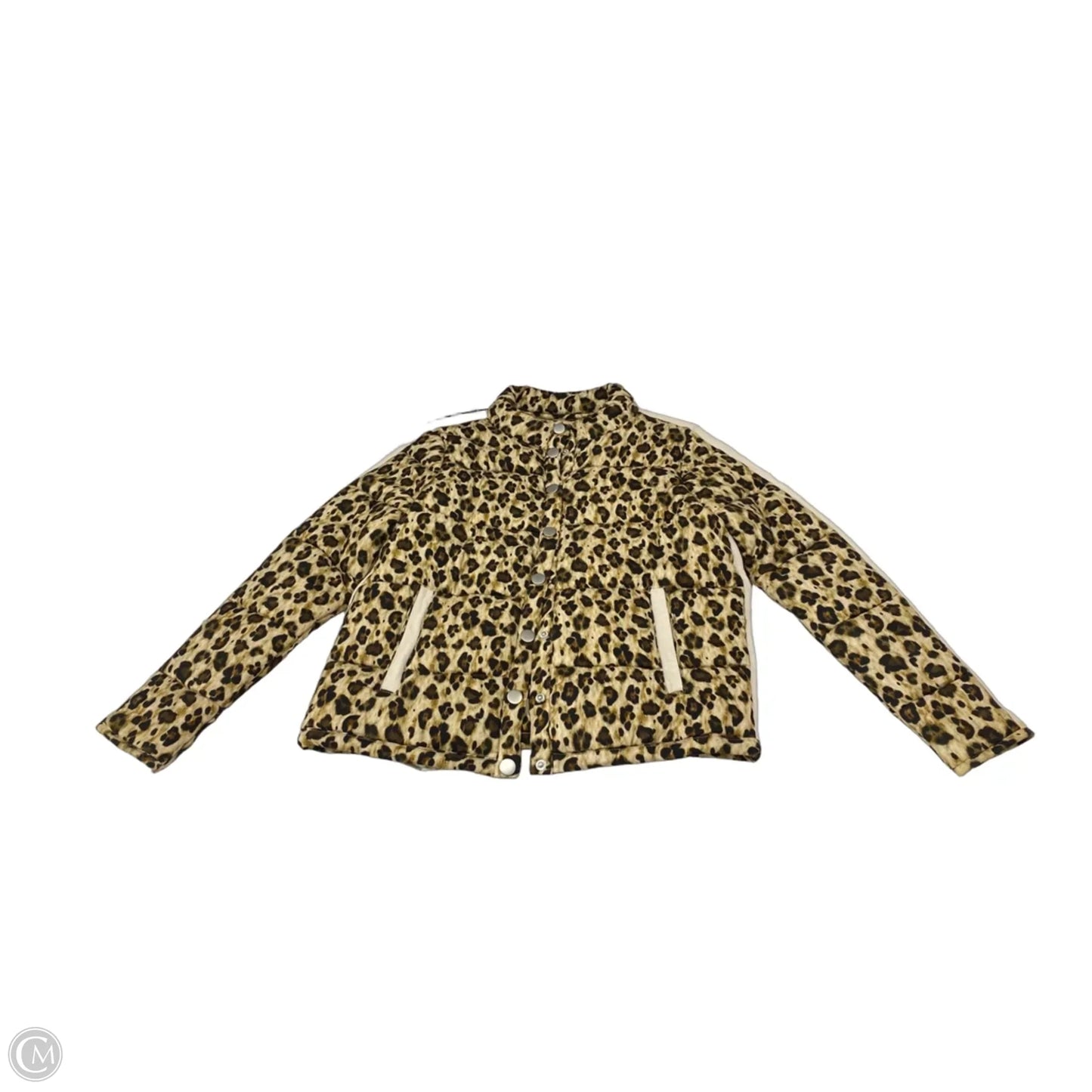 Jacket Puffer & Quilted By Clothes Mentor In Animal Print, Size: S