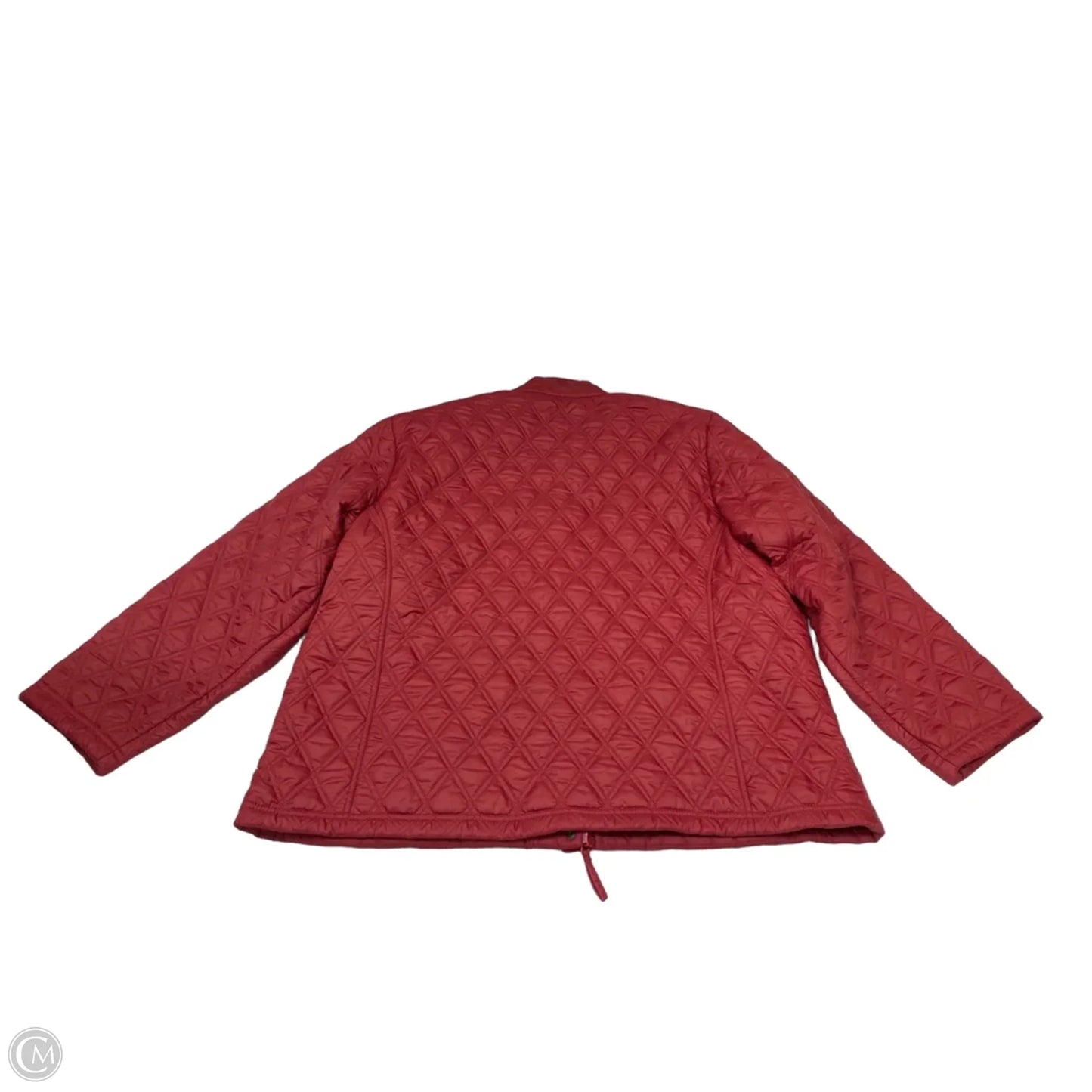 Jacket Puffer & Quilted By Eddie Bauer In Red, Size: Xxl