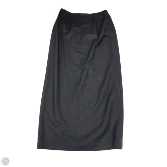 Skirt Maxi By Valerie Stevens In Black, Size: 12