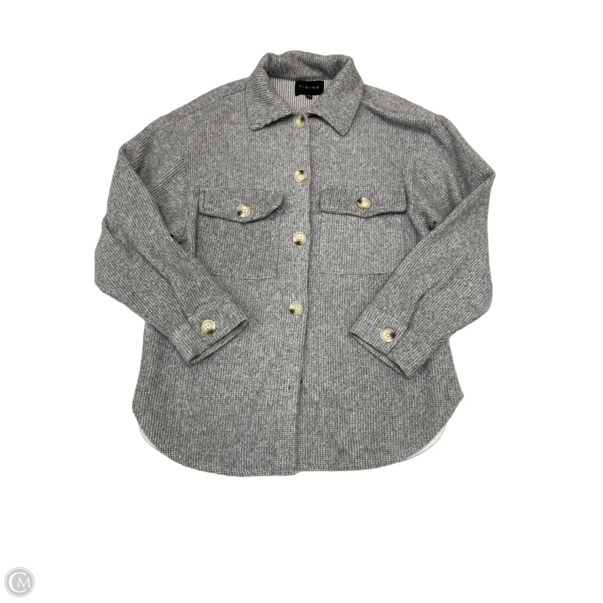 Cardigan By Timing In Grey, Size: S
