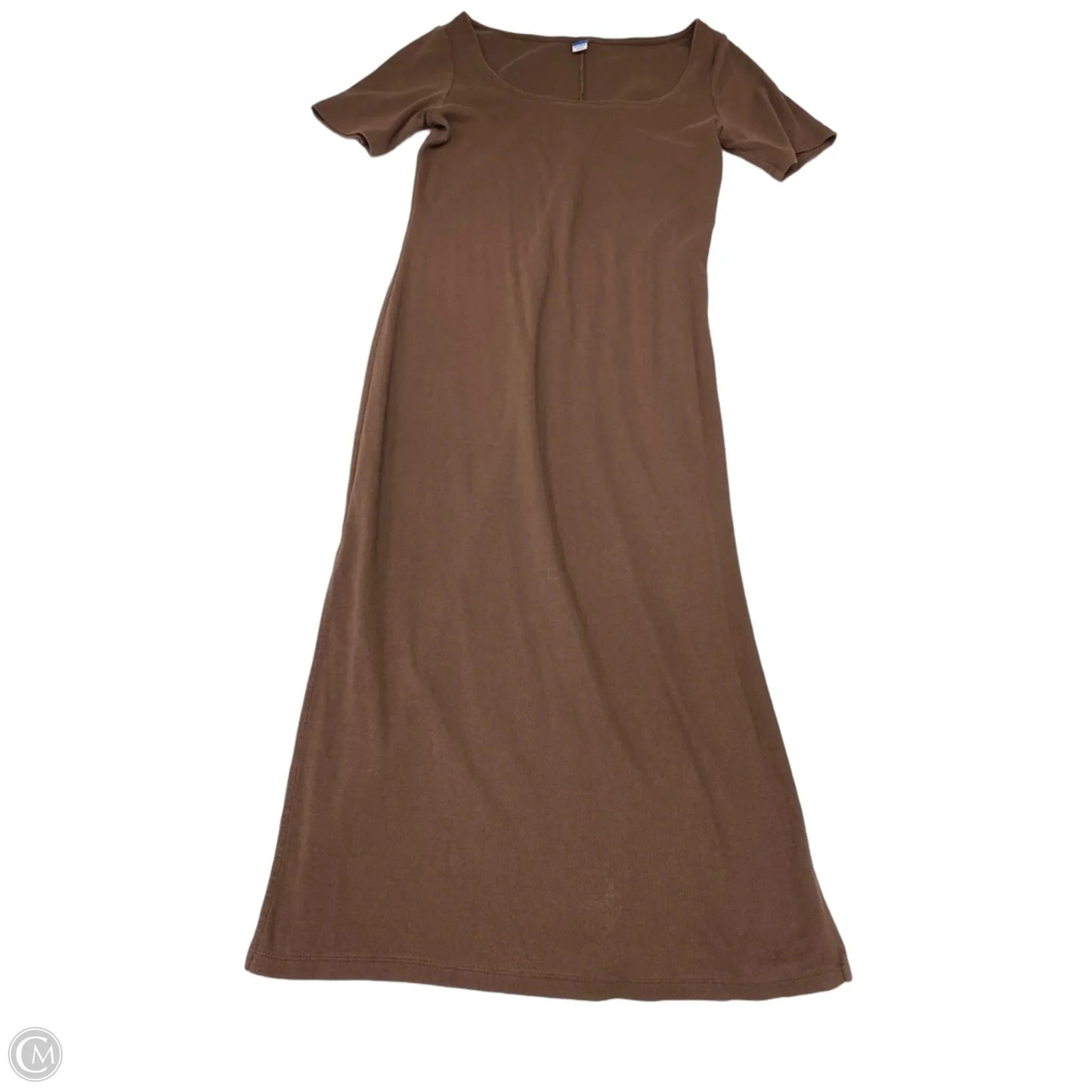 Dress Casual Maxi By Old Navy In Brown, Size: L