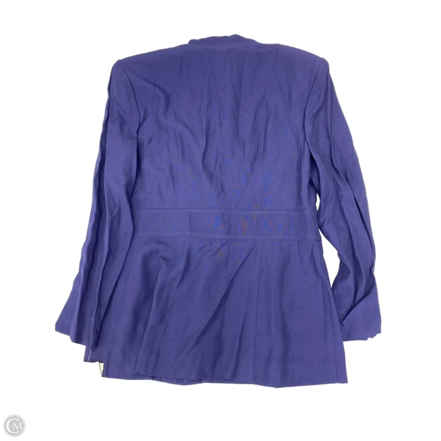 Blazer By Clothes Mentor In Navy, Size: M