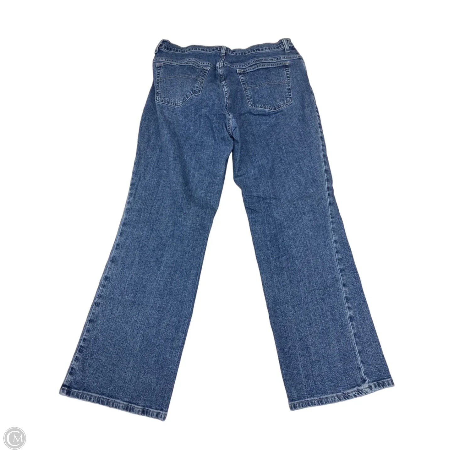 Jeans Straight By St Johns Bay In Blue Denim, Size: 16