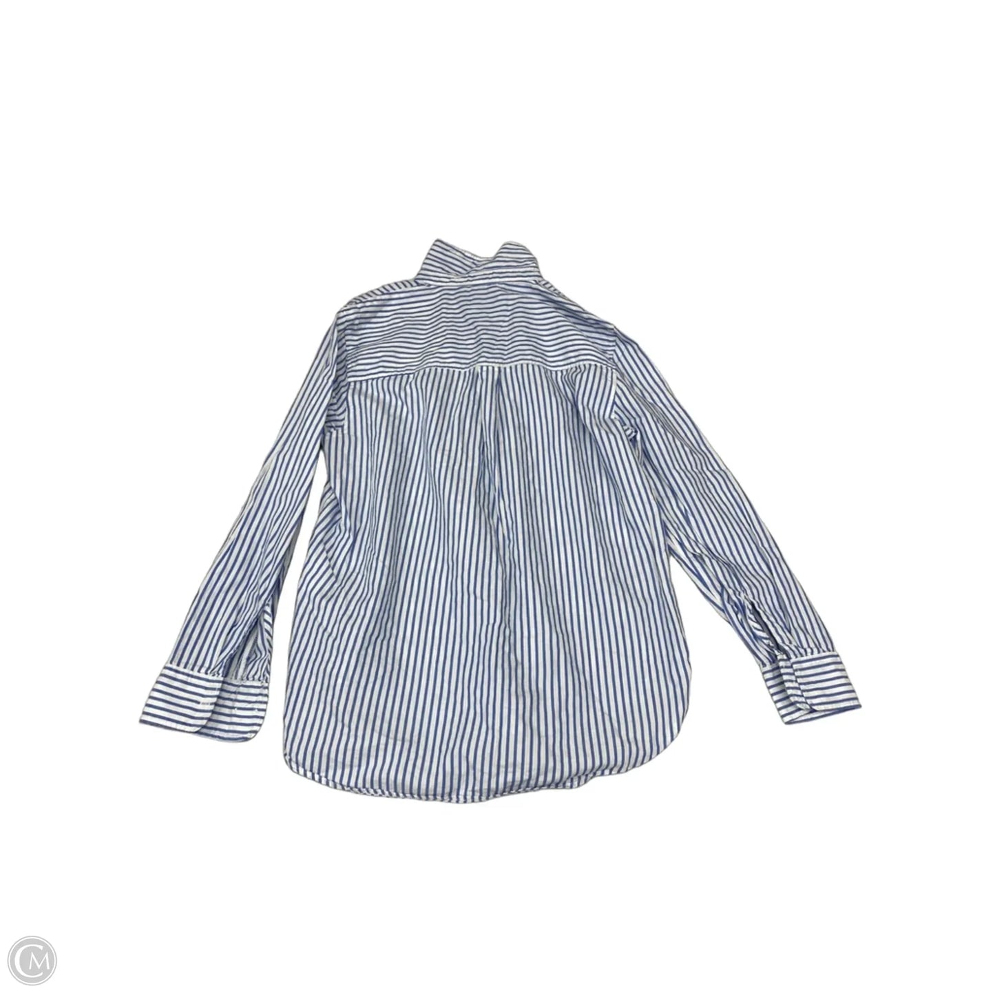 Top Long Sleeve By H&m In Striped Pattern, Size: S