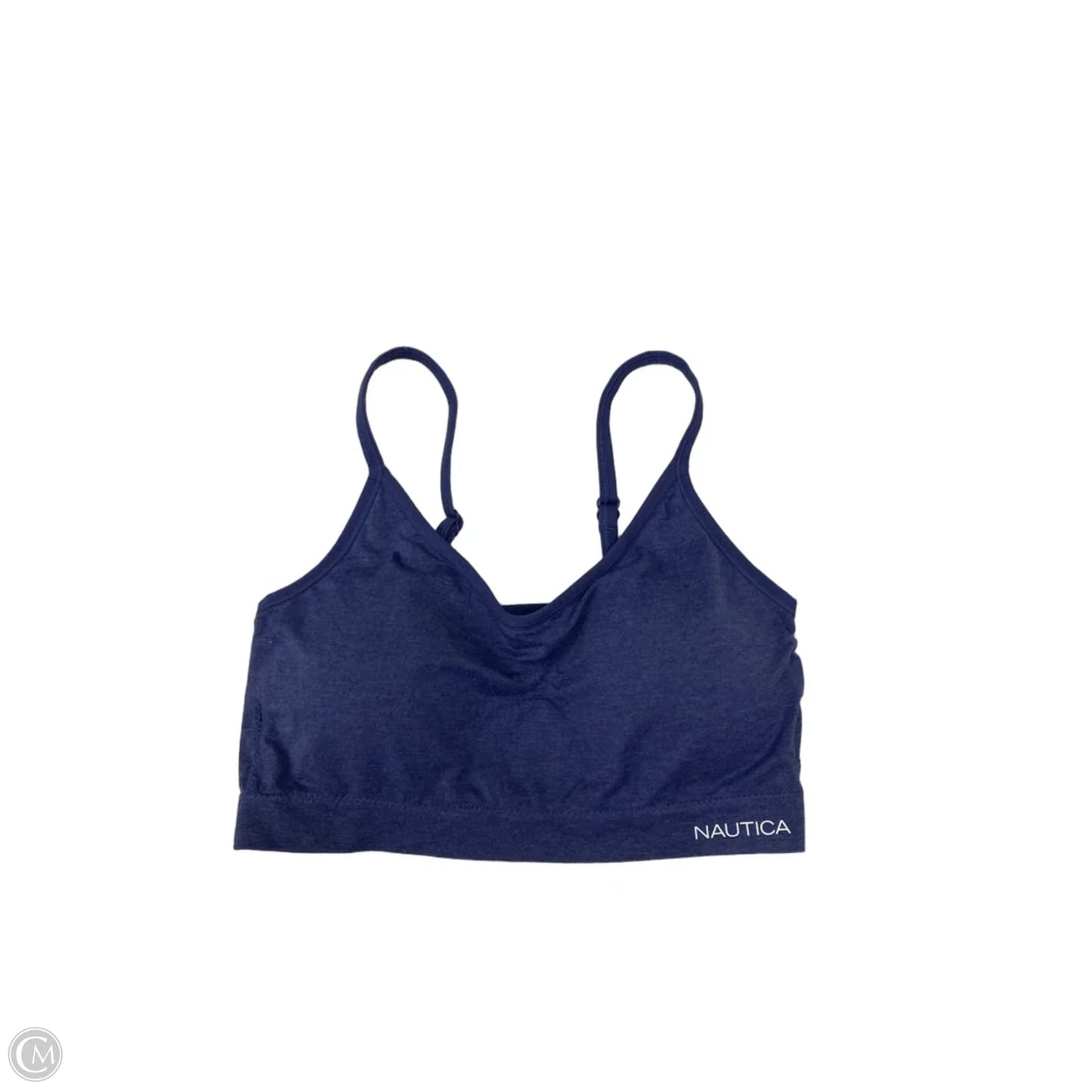 Athletic Bra By Nautica In Blue, Size: 2x