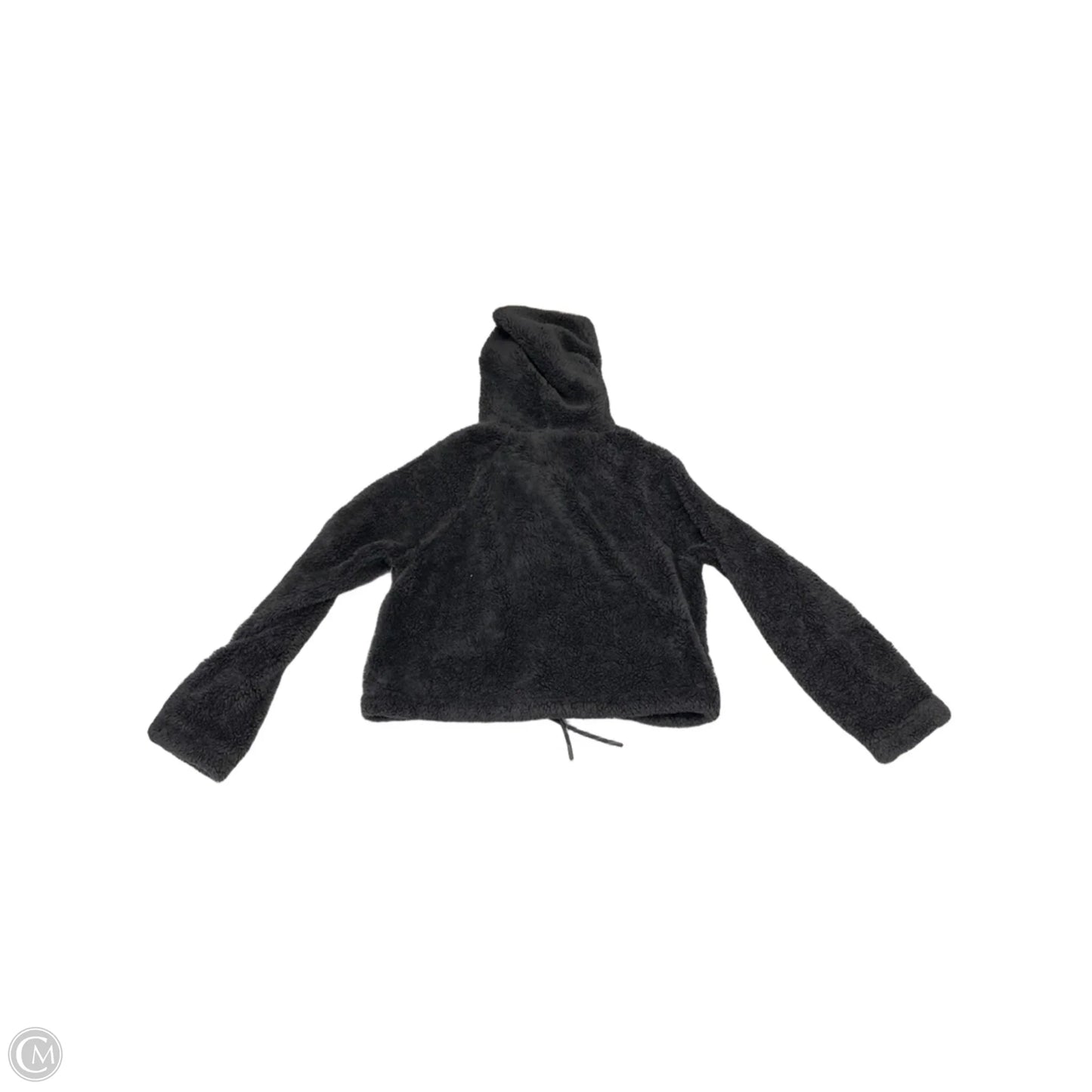 Jacket Fleece By H&m In Black, Size: S