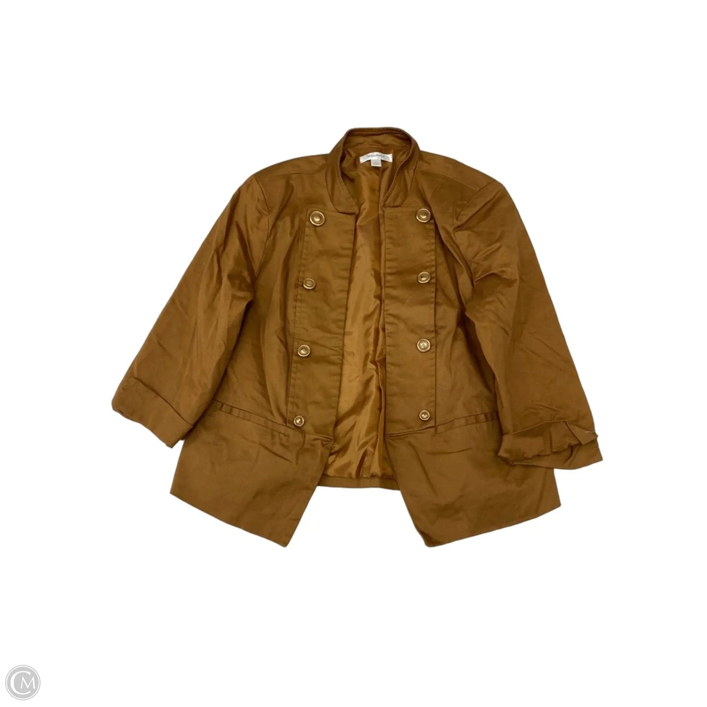 Blazer By Dressbarn In Brown, Size: L