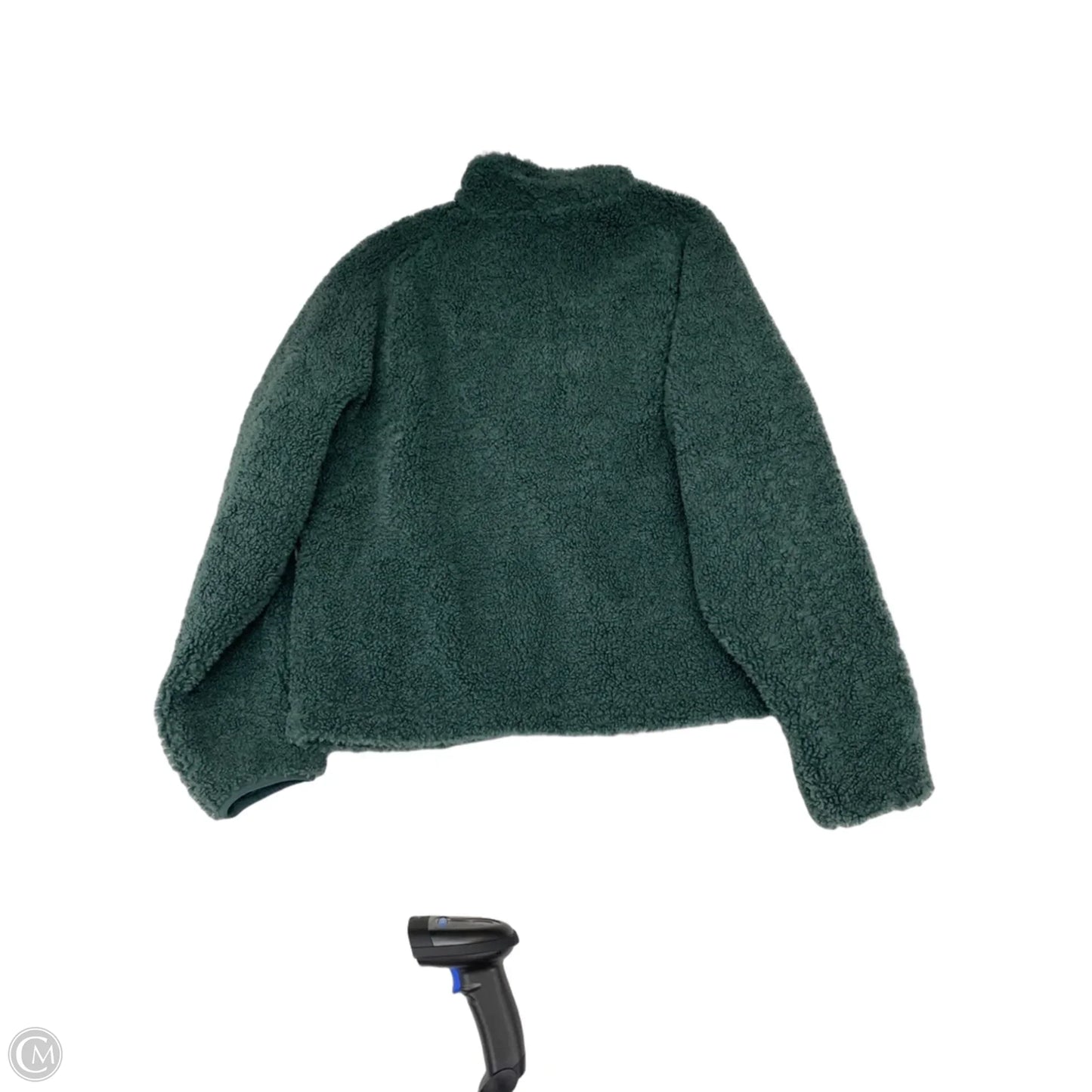 Jacket Faux Fur & Sherpa By Cotton On In Green, Size: Xl