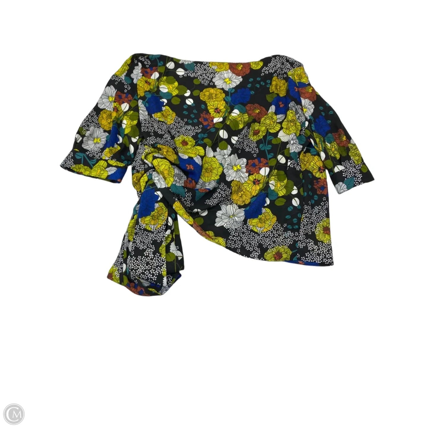 Blouse 3/4 Sleeve By Violet And Claire In Floral Print, Size: Xl