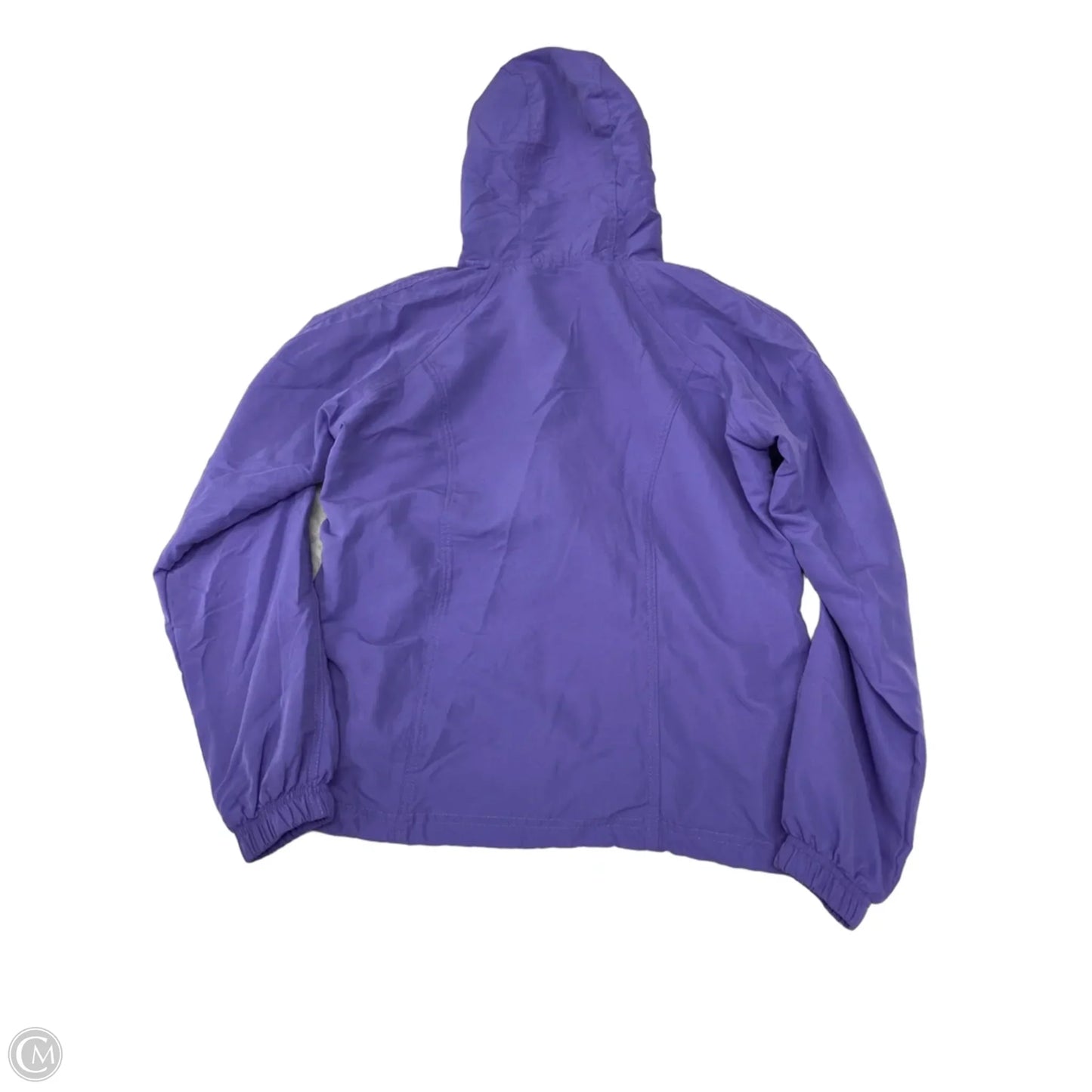 Jacket Windbreaker By Clothes Mentor In Purple, Size: Mp