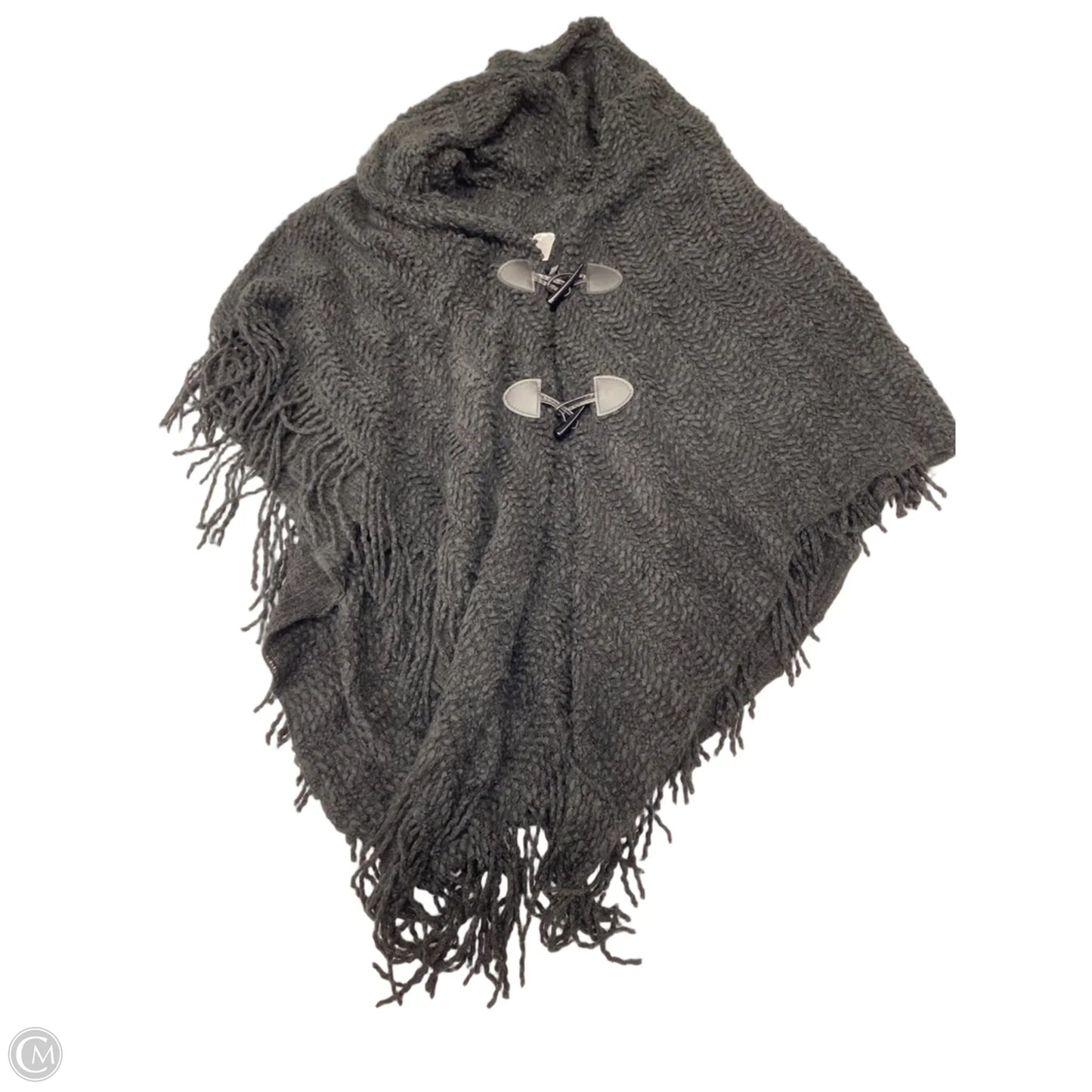 Shawl By Clothes Mentor In Black, Size: Osfm