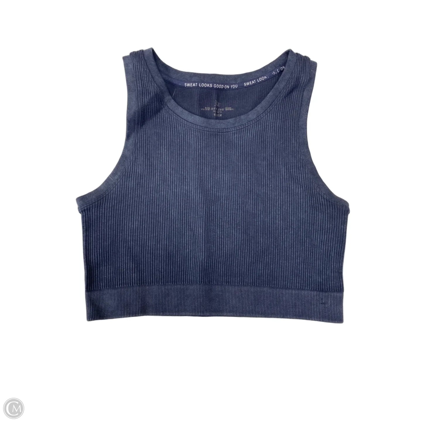 Athletic Tank Top By Offline In Navy, Size: M