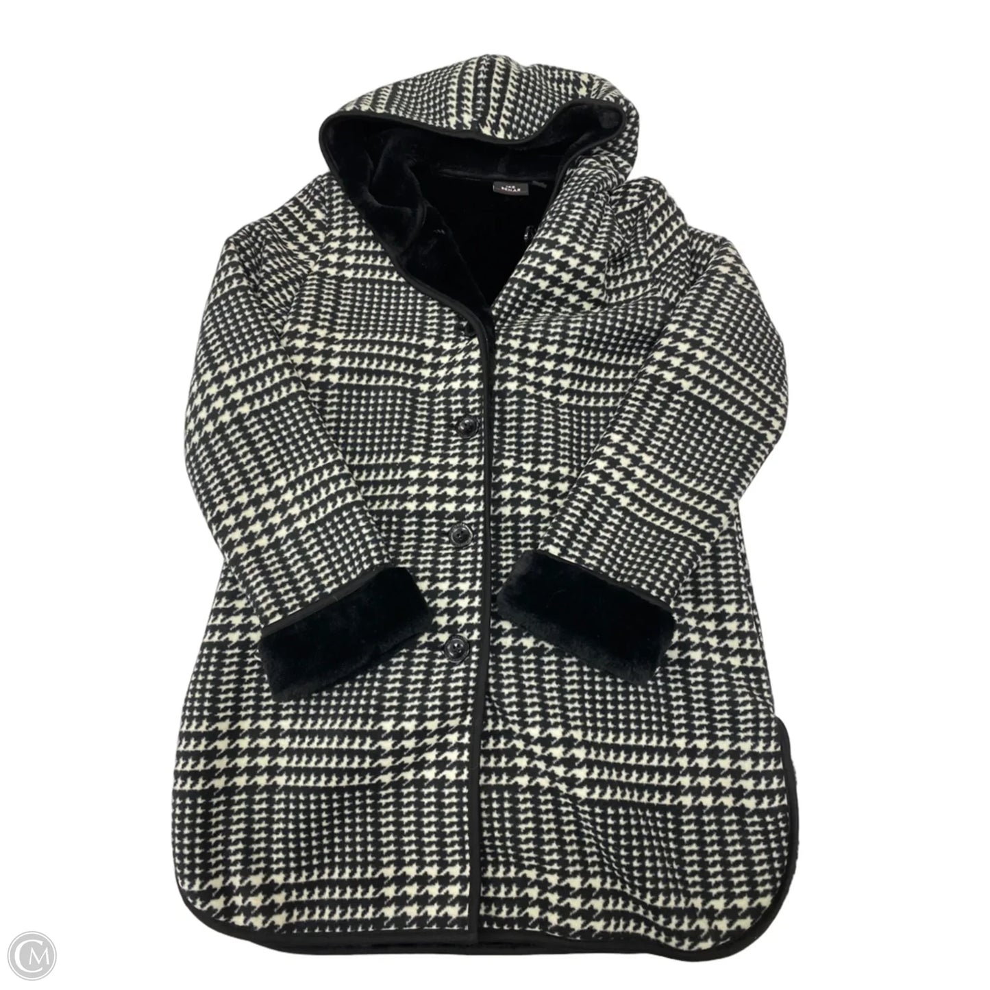 Coat Other By Cmb In Black & White, Size: M