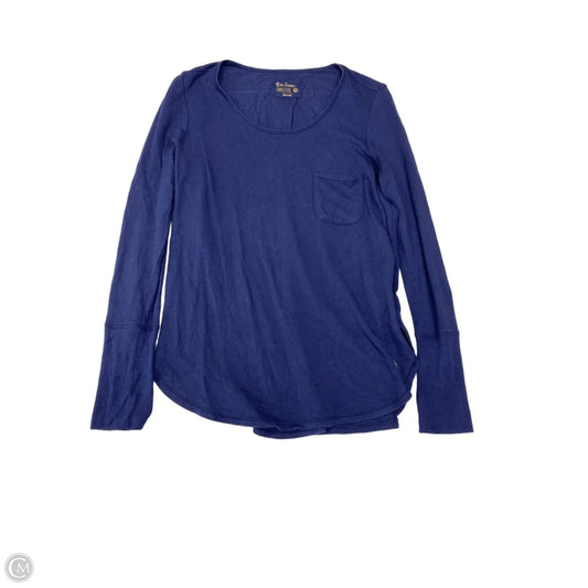 Top Long Sleeve Designer By Lilly Pulitzer In Navy, Size: Xs