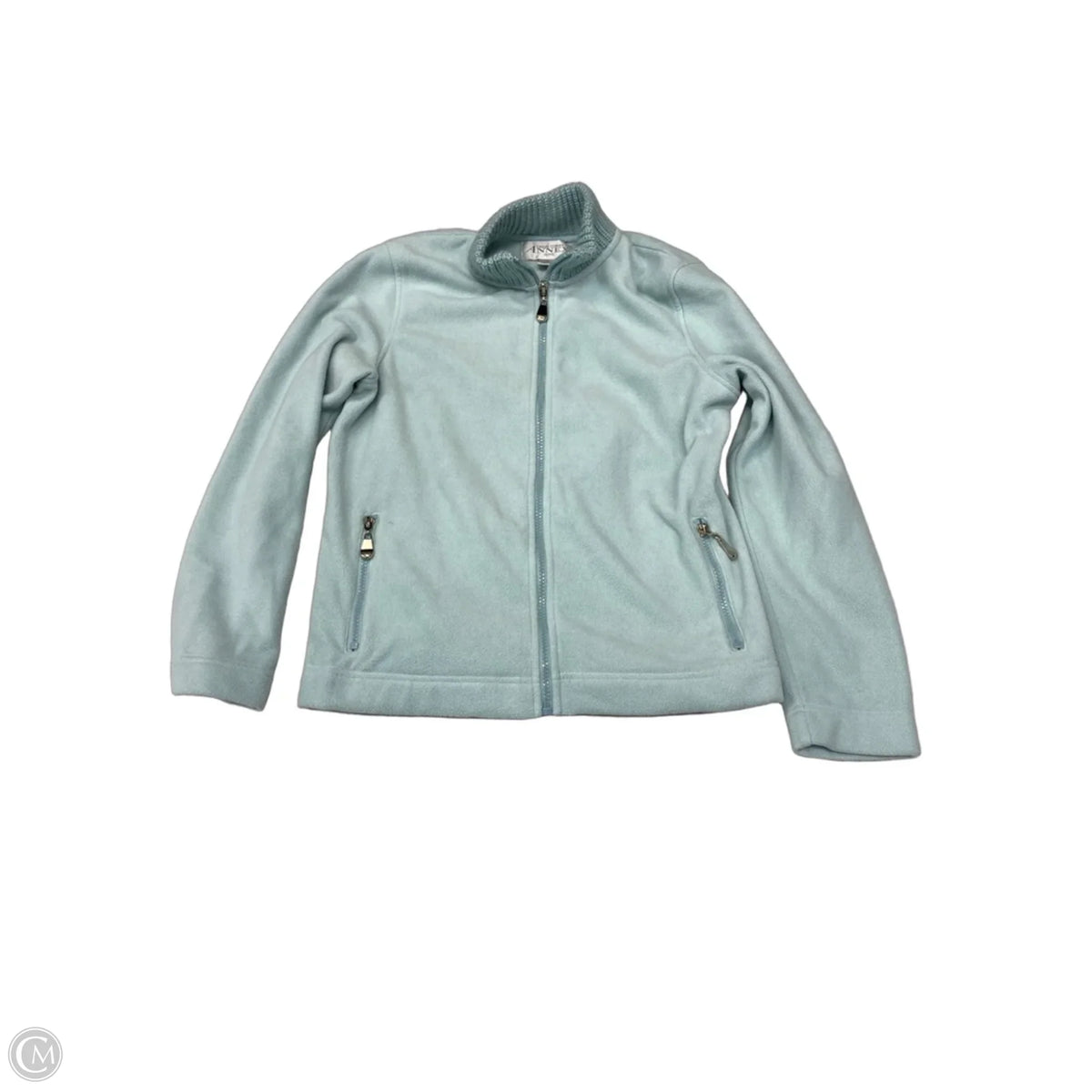 Jacket Fleece By Casual Corner In Blue, Size: Sp