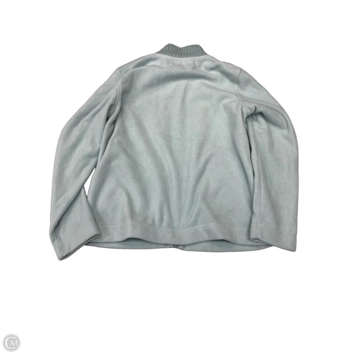 Jacket Fleece By Casual Corner In Blue, Size: Sp