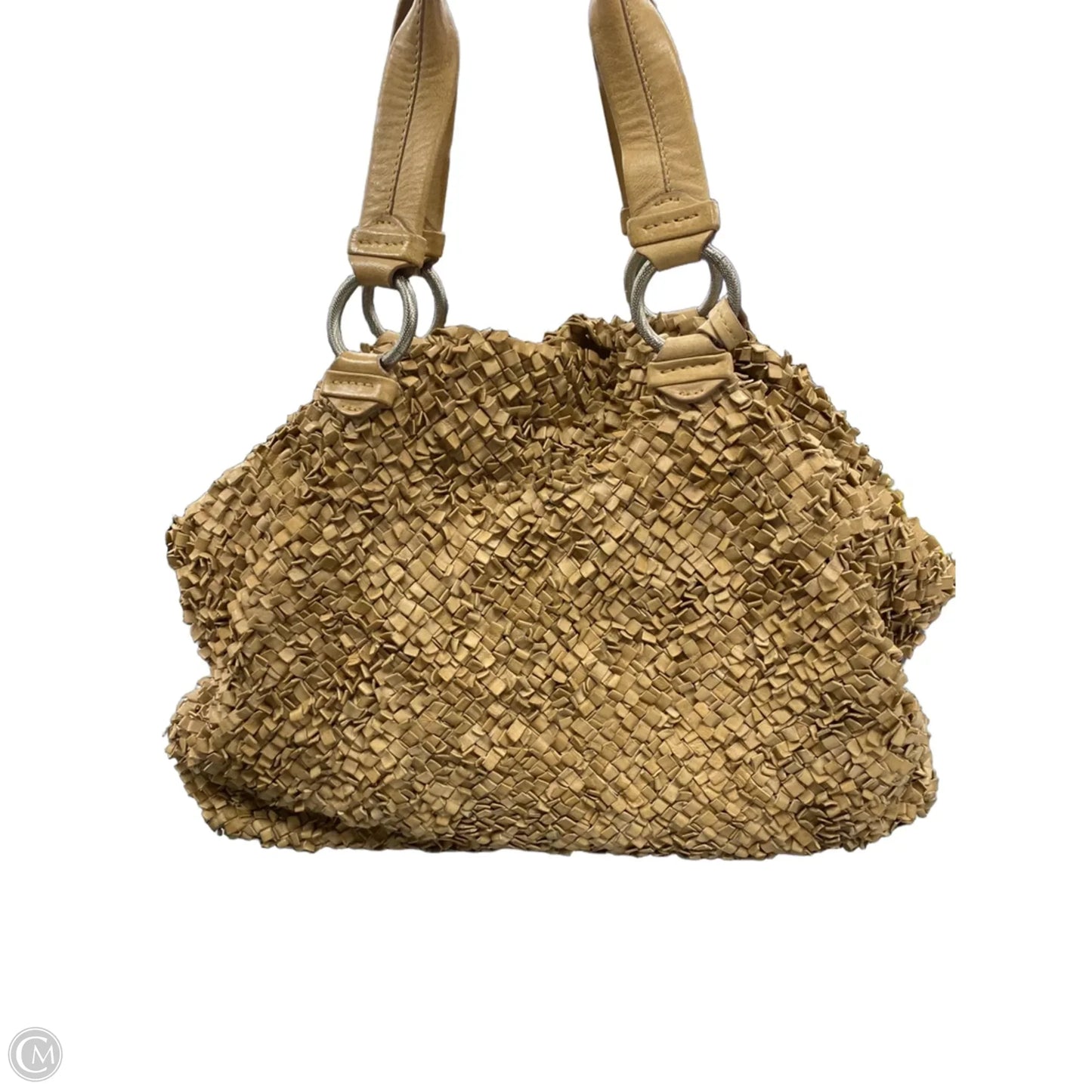 Tote Leather By Cma, Size: Large