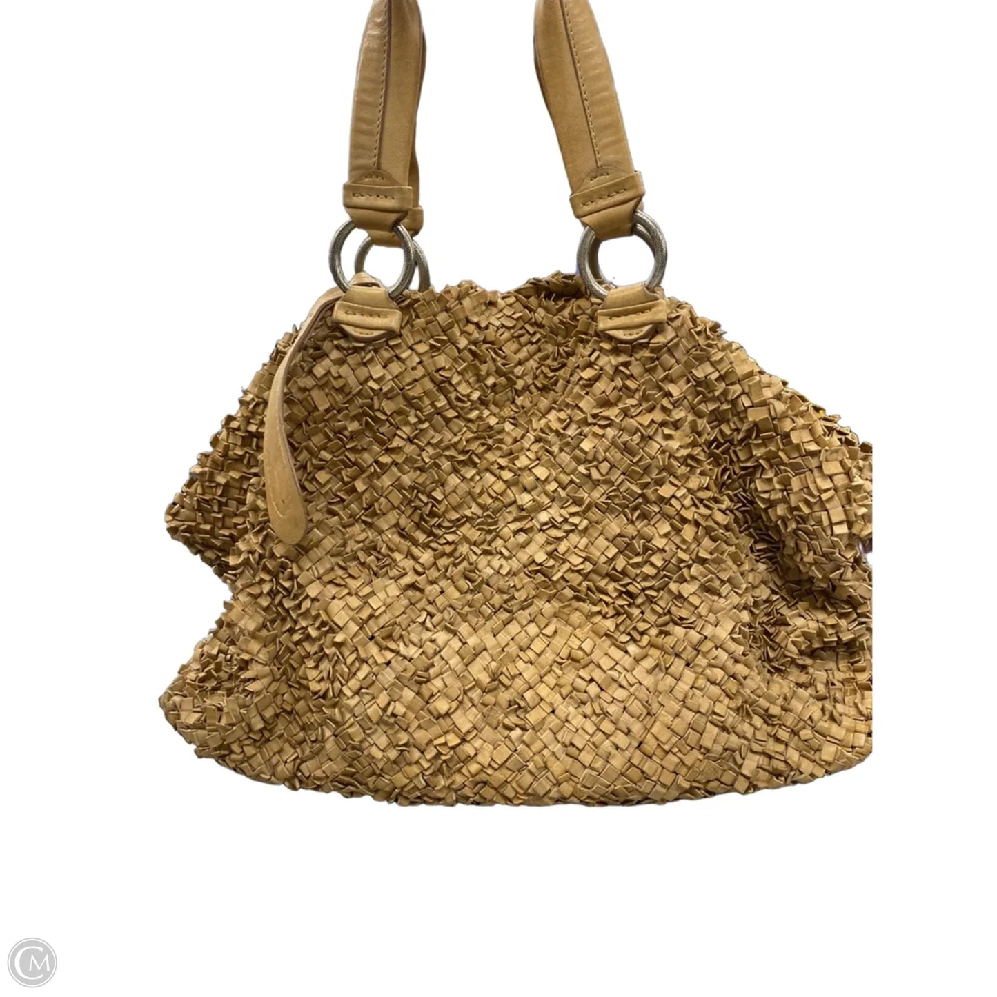 Tote Leather By Cma, Size: Large