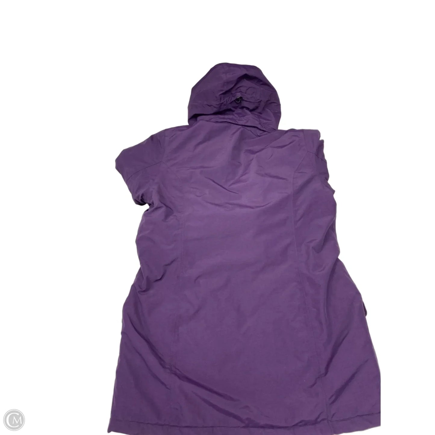 Coat Puffer & Quilted By Lands End In Purple, Size: S