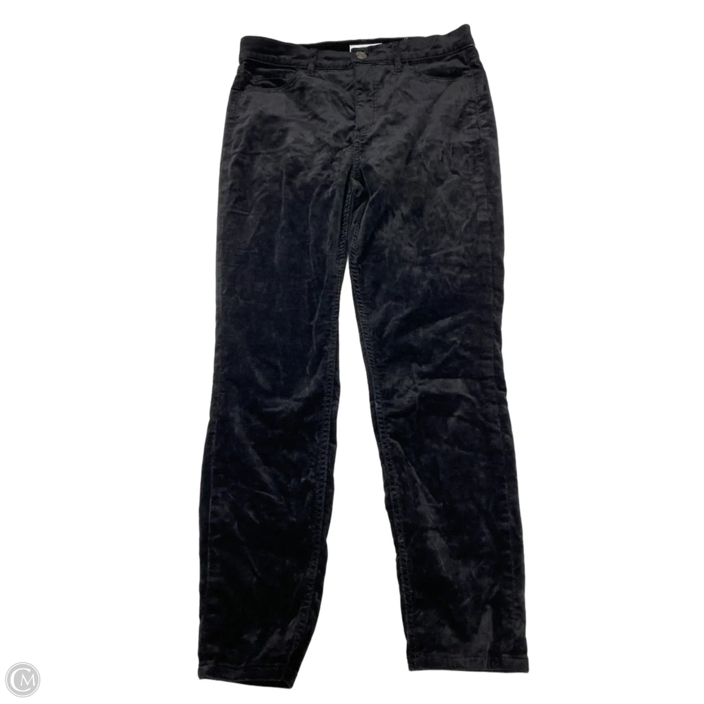 Pants Corduroy By Loft In Black, Size: 8