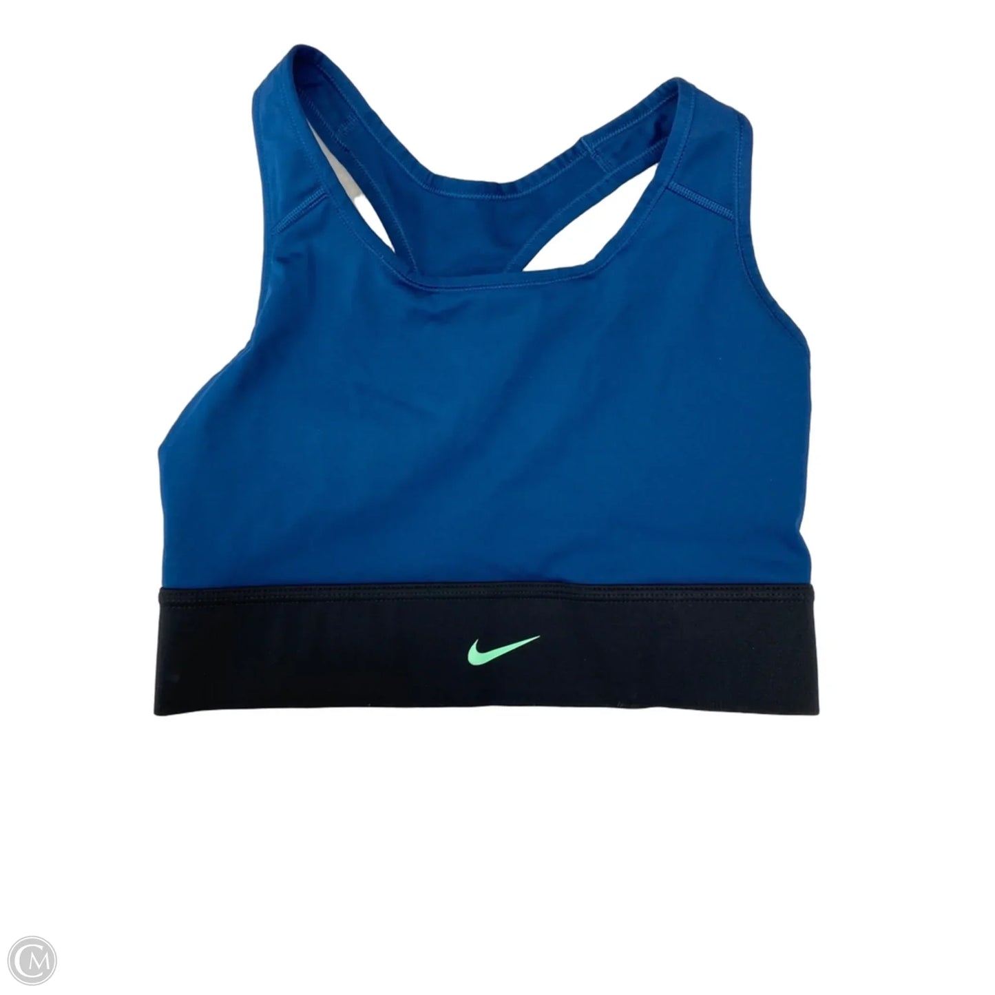 Athletic Bra By Nike Apparel In Navy, Size: L