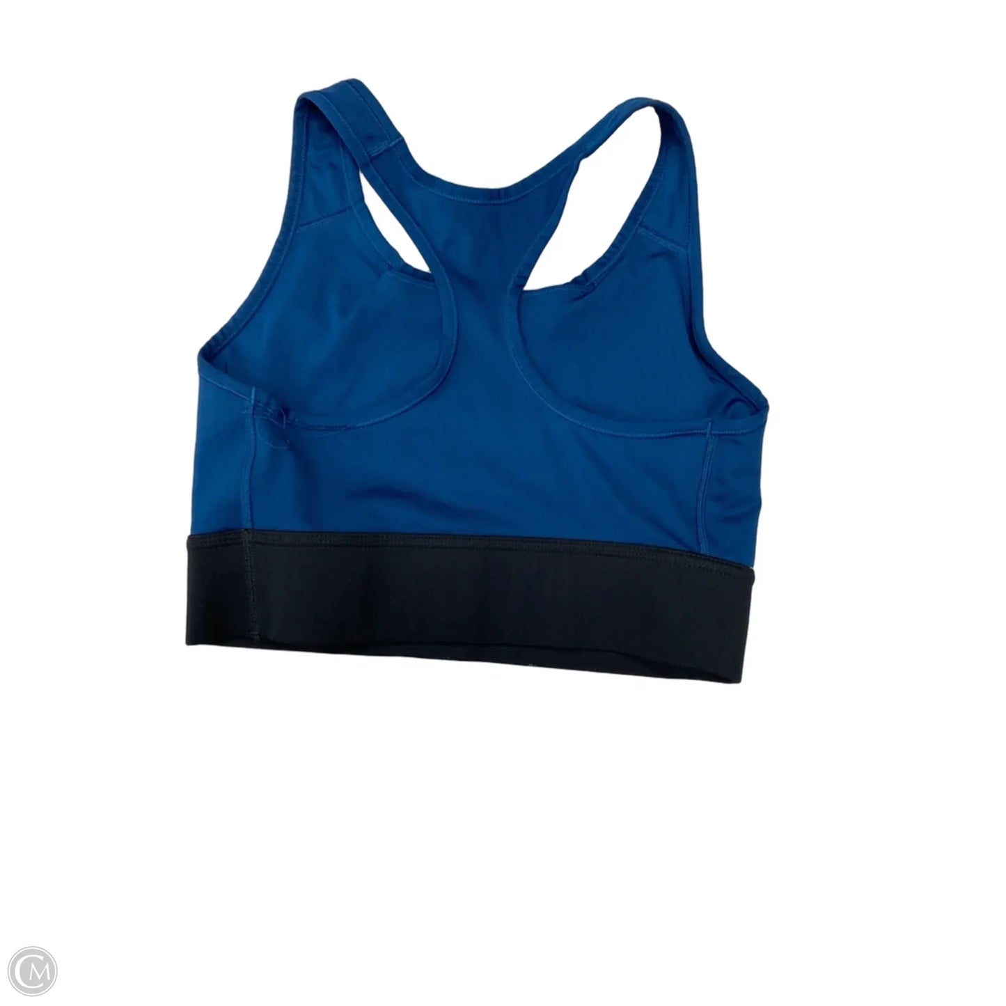 Athletic Bra By Nike Apparel In Navy, Size: L