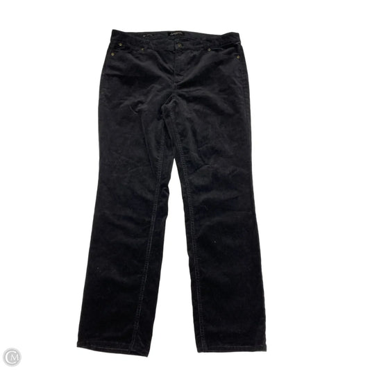 Pants Corduroy By Talbots In Black, Size: 12p