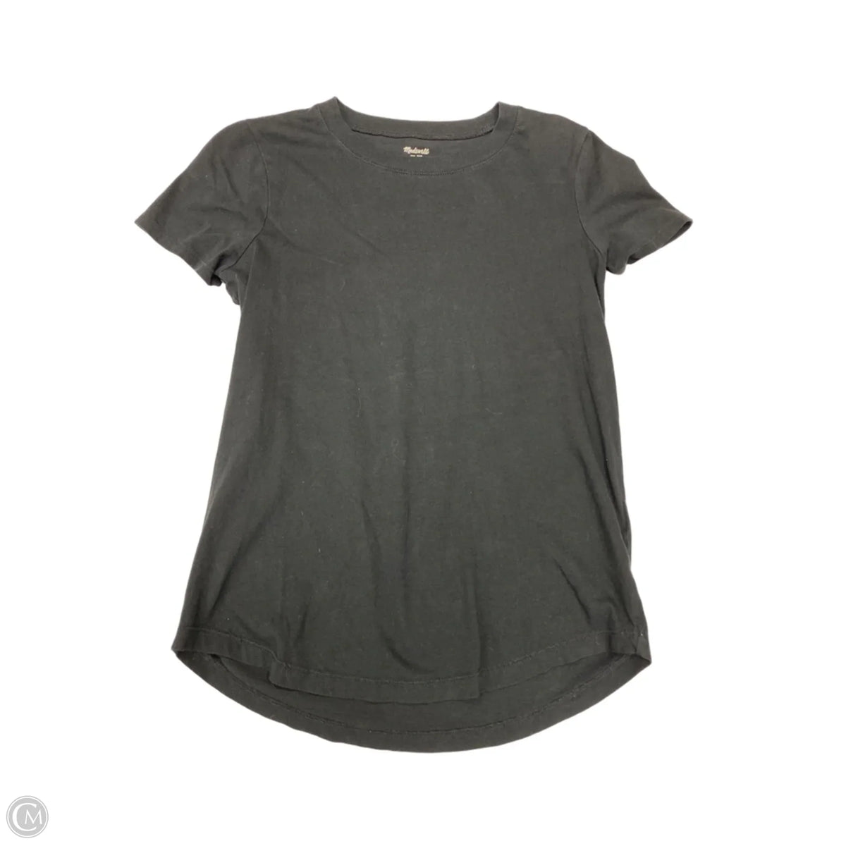 Top Short Sleeve Basic By Madewell In Black, Size: Xs