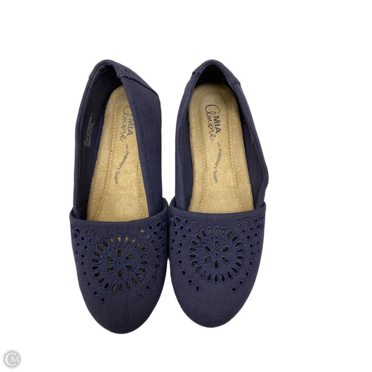 Shoes Flats By Mia In Navy, Size: 7