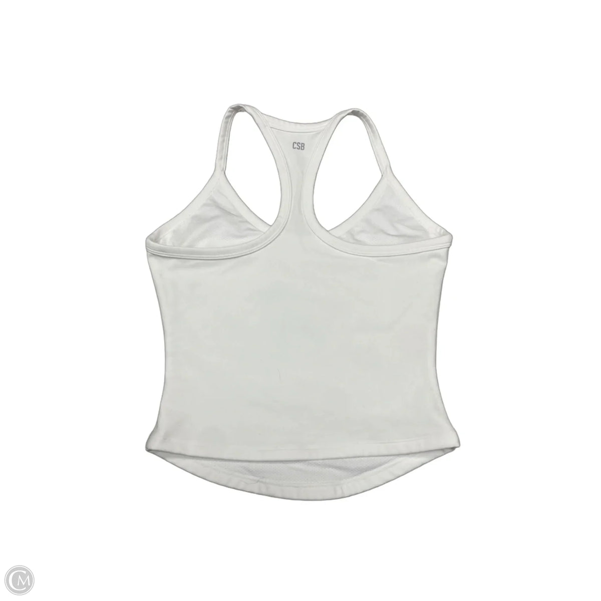 Athletic Tank Top By Cmc In White, Size: M