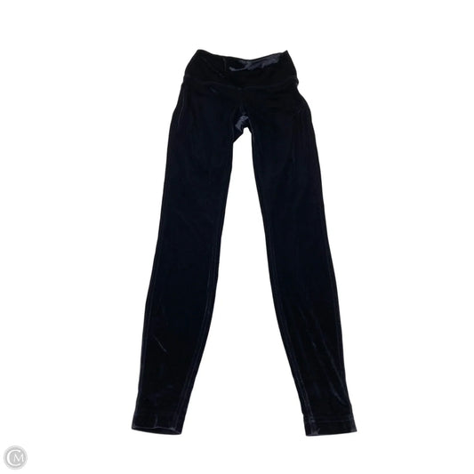 Athletic Leggings By Lululemon In Navy, Size: Xs