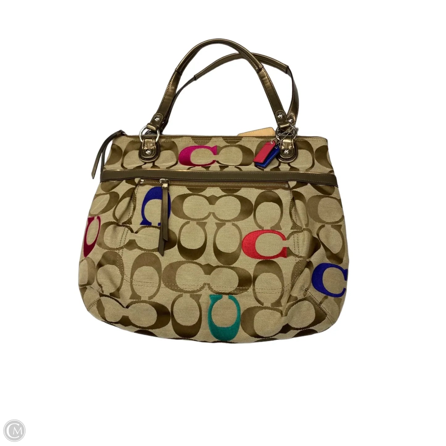 Tote Designer By Coach, Size: Large