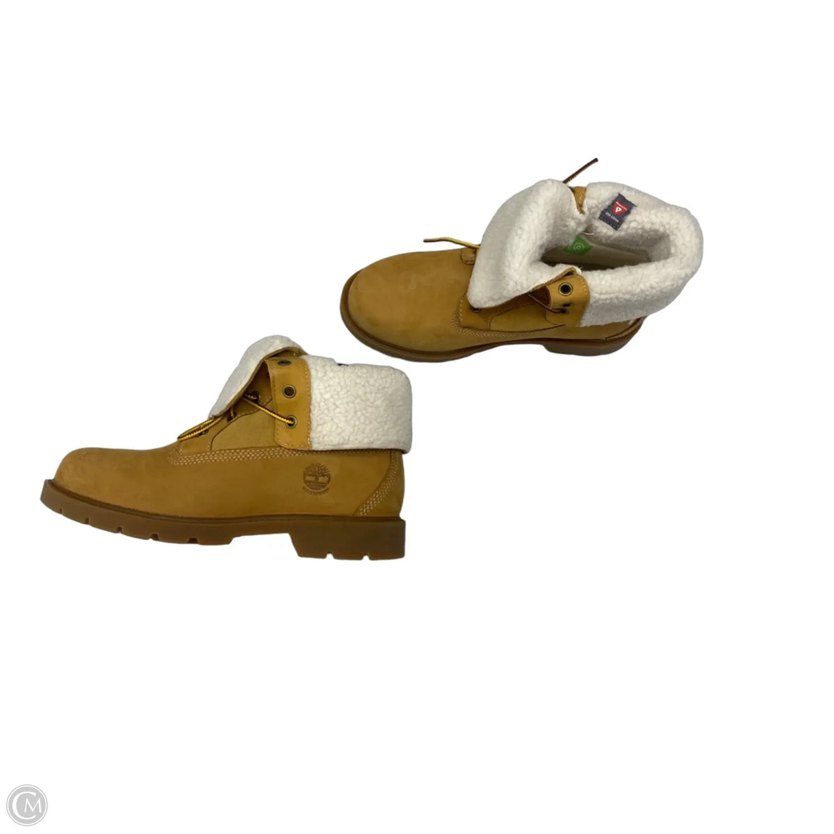Boots Ankle Flats By Timberland In Tan, Size: 8