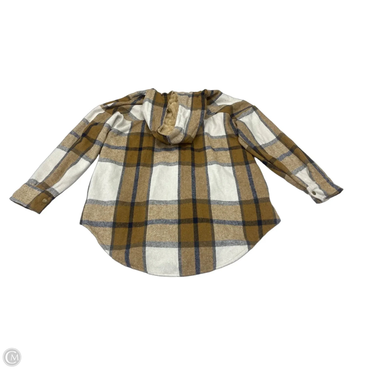 Coat Other By Clothes Mentor In Plaid Pattern, Size: L