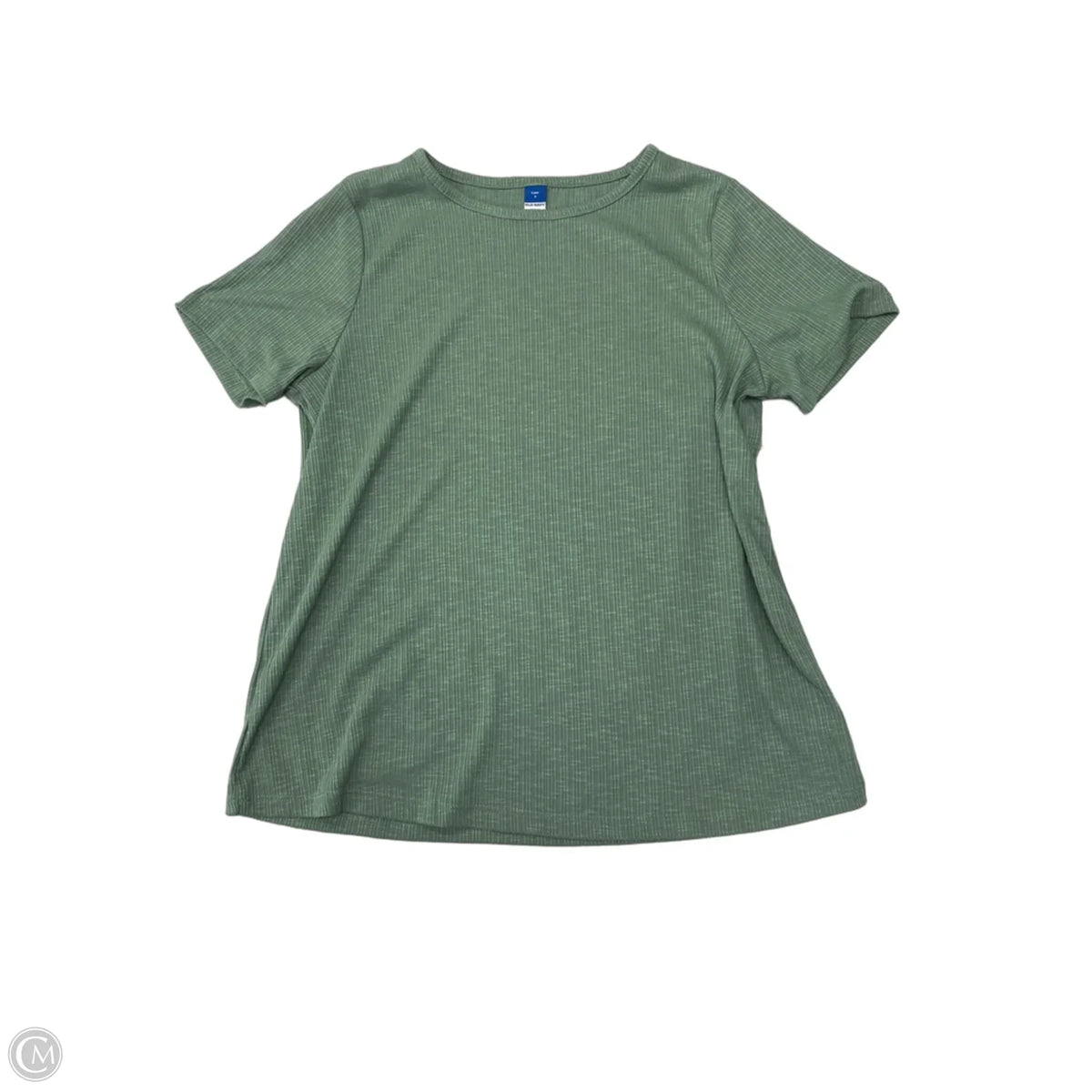 Top Short Sleeve Basic By Old Navy In Green, Size: S