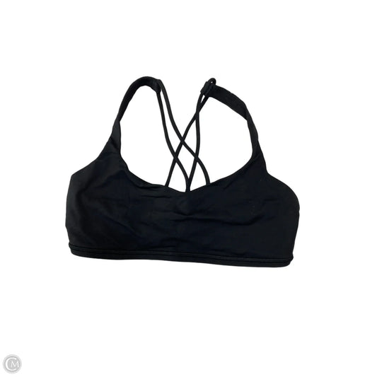 Athletic Bra By Lululemon In Black, Size: S